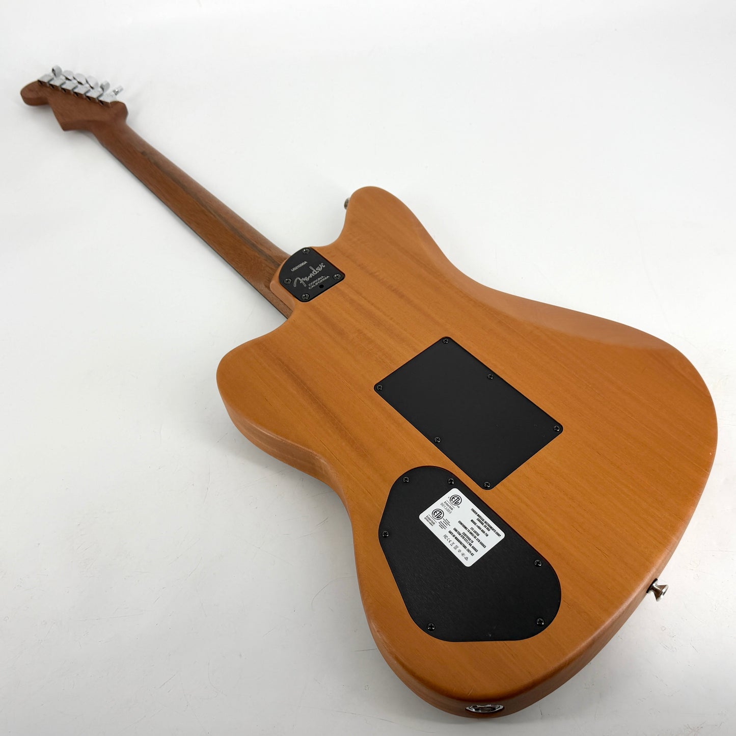 2021 Fender Acoustasonic Jazzmaster Acoustic/Electric - Tobacco Sunburst | Tonebay