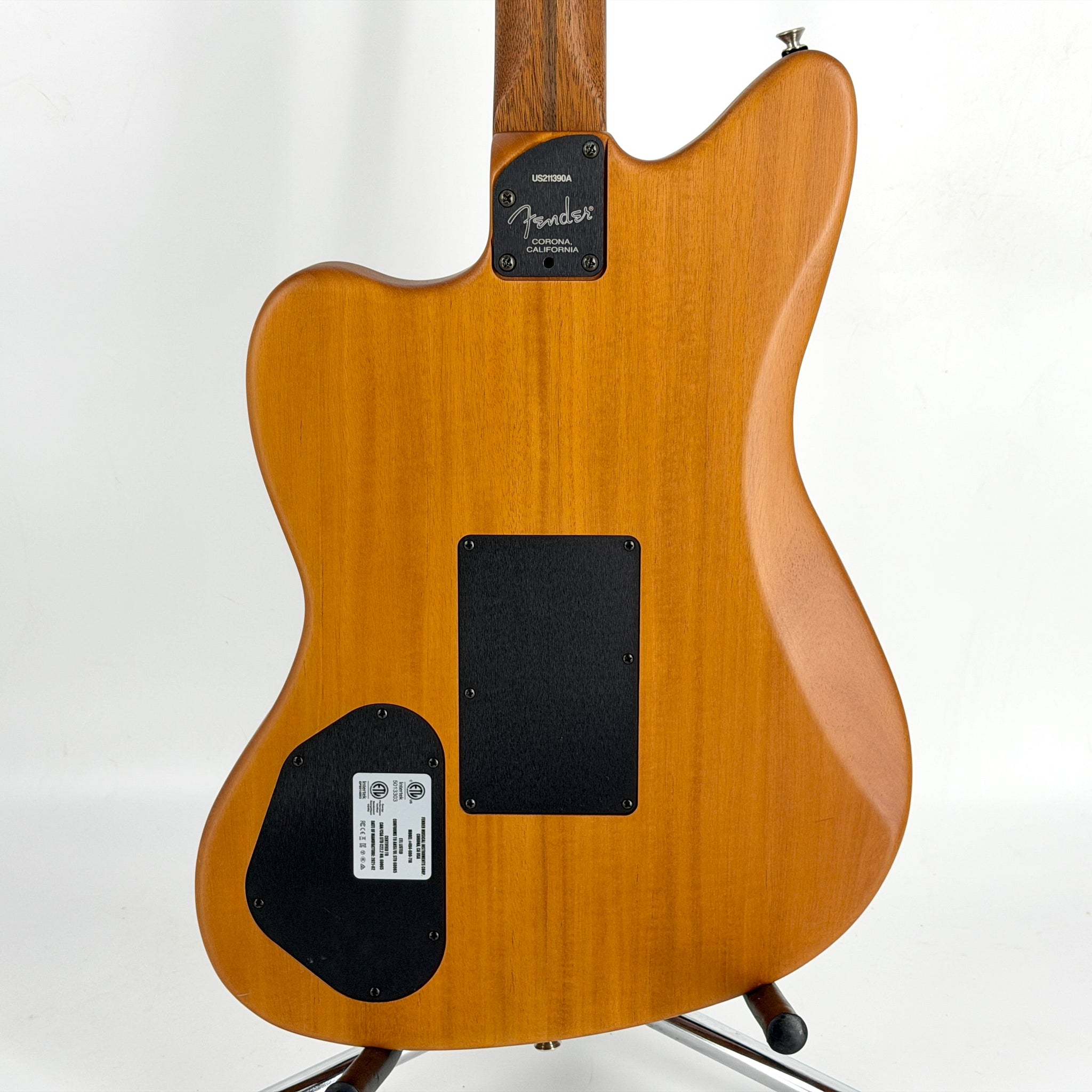 2021 Fender Acoustasonic Jazzmaster Acoustic/Electric - Tobacco Sunburst | Tonebay