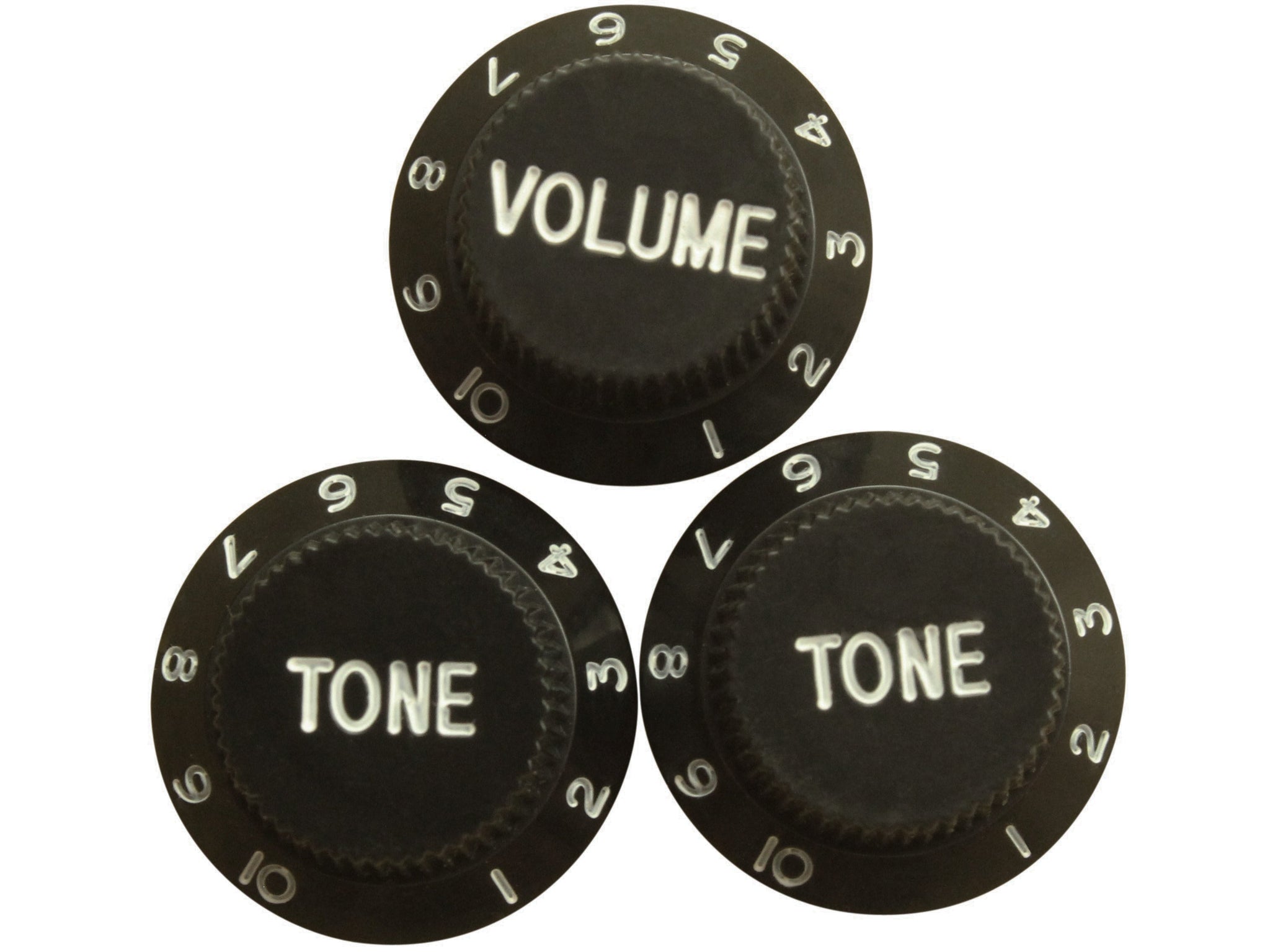 Stratocaster control knobs (imperial size)