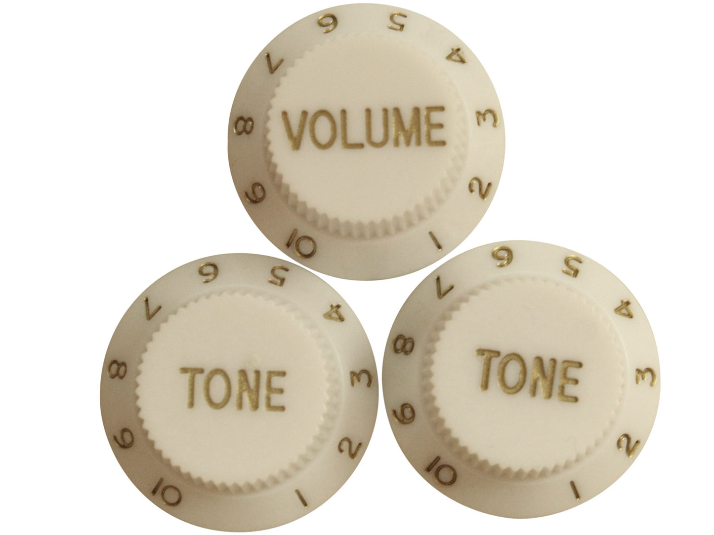 Stratocaster control knobs (imperial size)