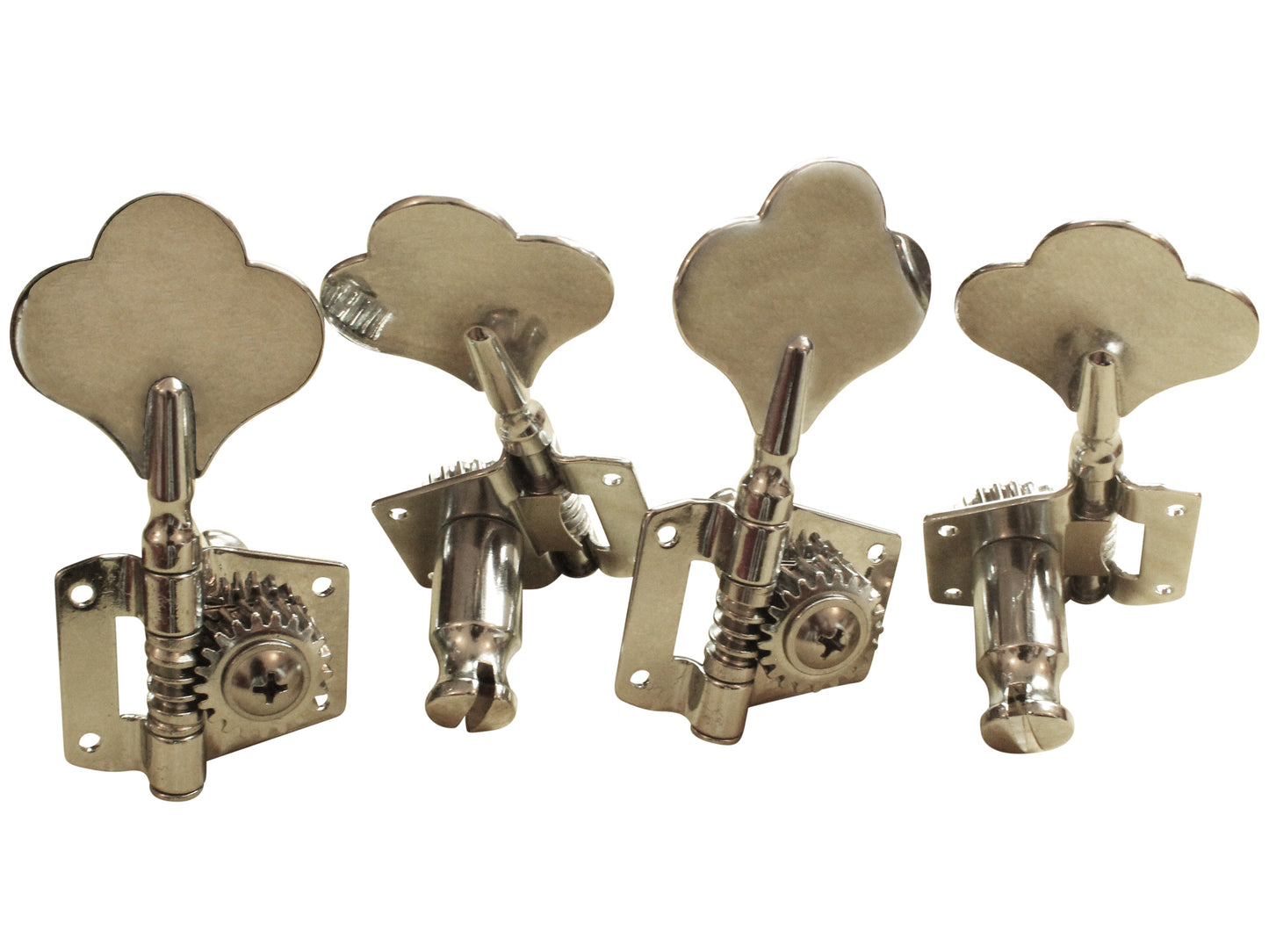 Open gear bass machine head tuner set