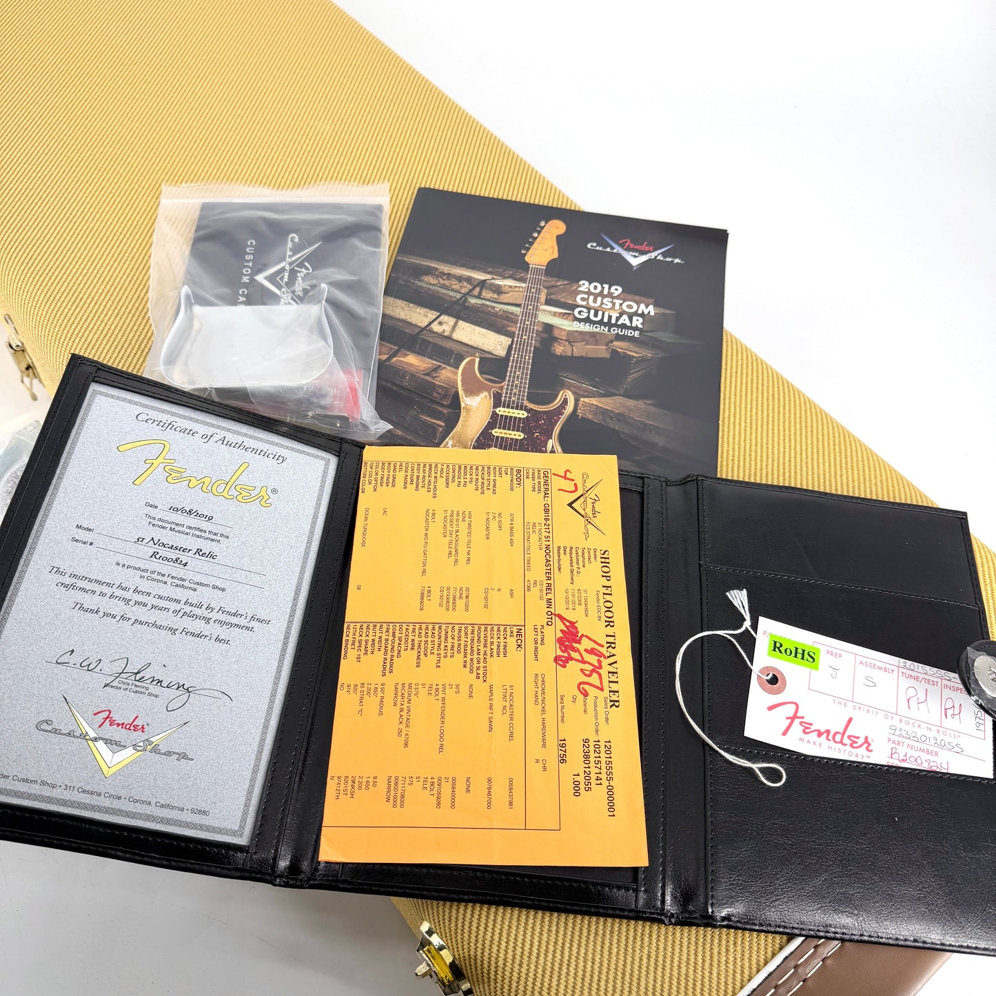 2019 Fender Custom Shop ’51 Nocaster Relic – Ocean Turquoise | Tonebay