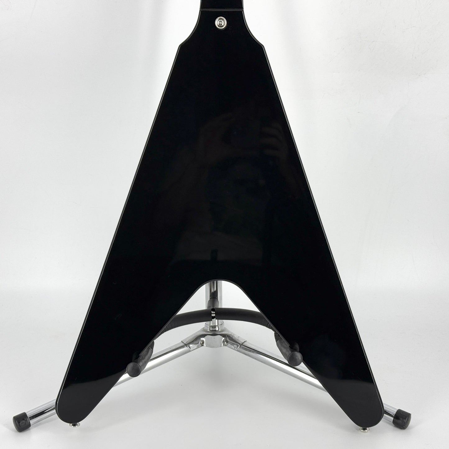 2024 Epiphone Inspired by Gibson Custom Jimi Hendrix Love Drops Flying V - Ebony | Tonebay