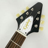 2024 Epiphone Inspired by Gibson Custom Jimi Hendrix Love Drops Flying V - Ebony | Tonebay