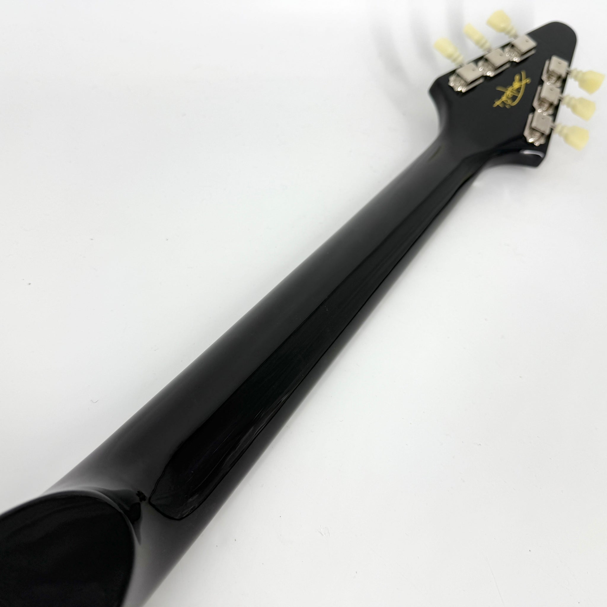 2024 Epiphone Inspired by Gibson Custom Jimi Hendrix Love Drops Flying V - Ebony | Tonebay