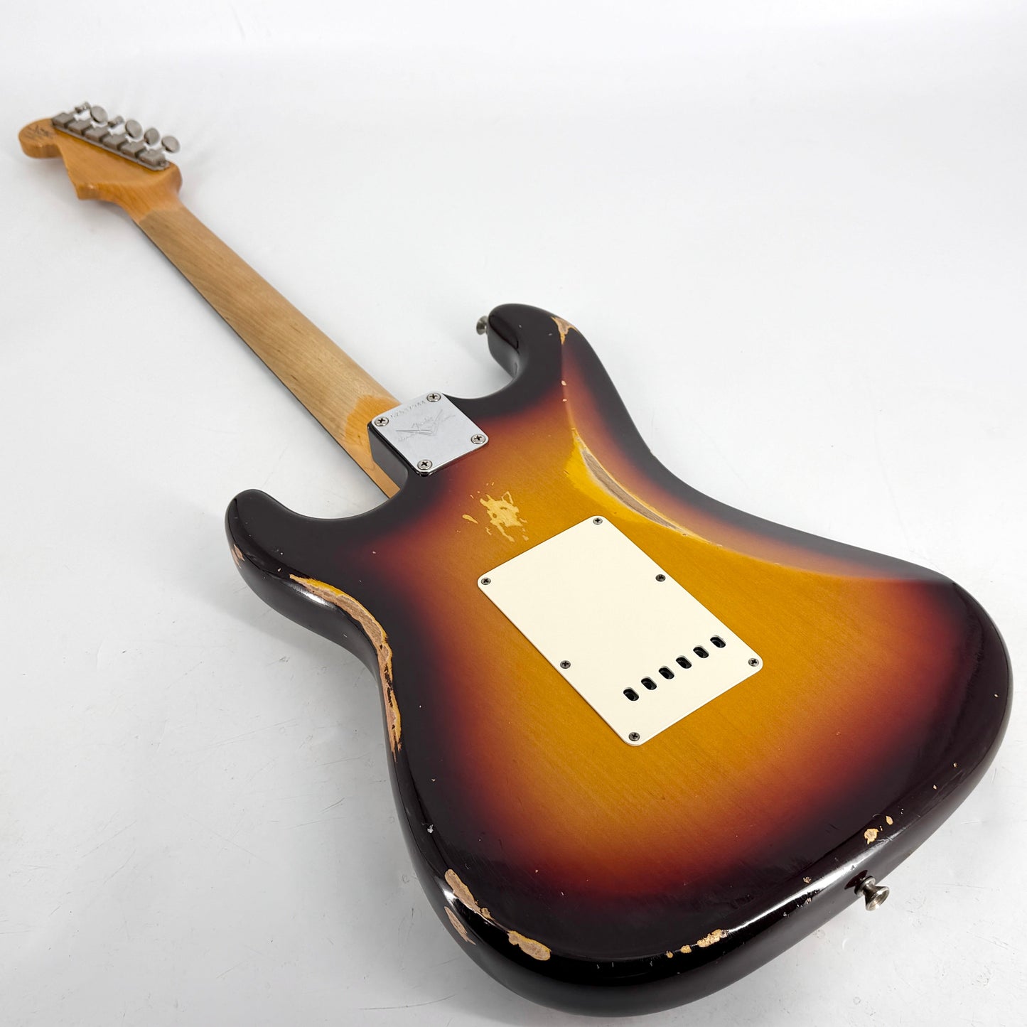 2018 Fender Custom Shop 60 Stratocaster Relic – Chocolate 3 Tone Sunburst | Tonebay