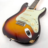 2018 Fender Custom Shop 60 Stratocaster Relic – Chocolate 3 Tone Sunburst | Tonebay