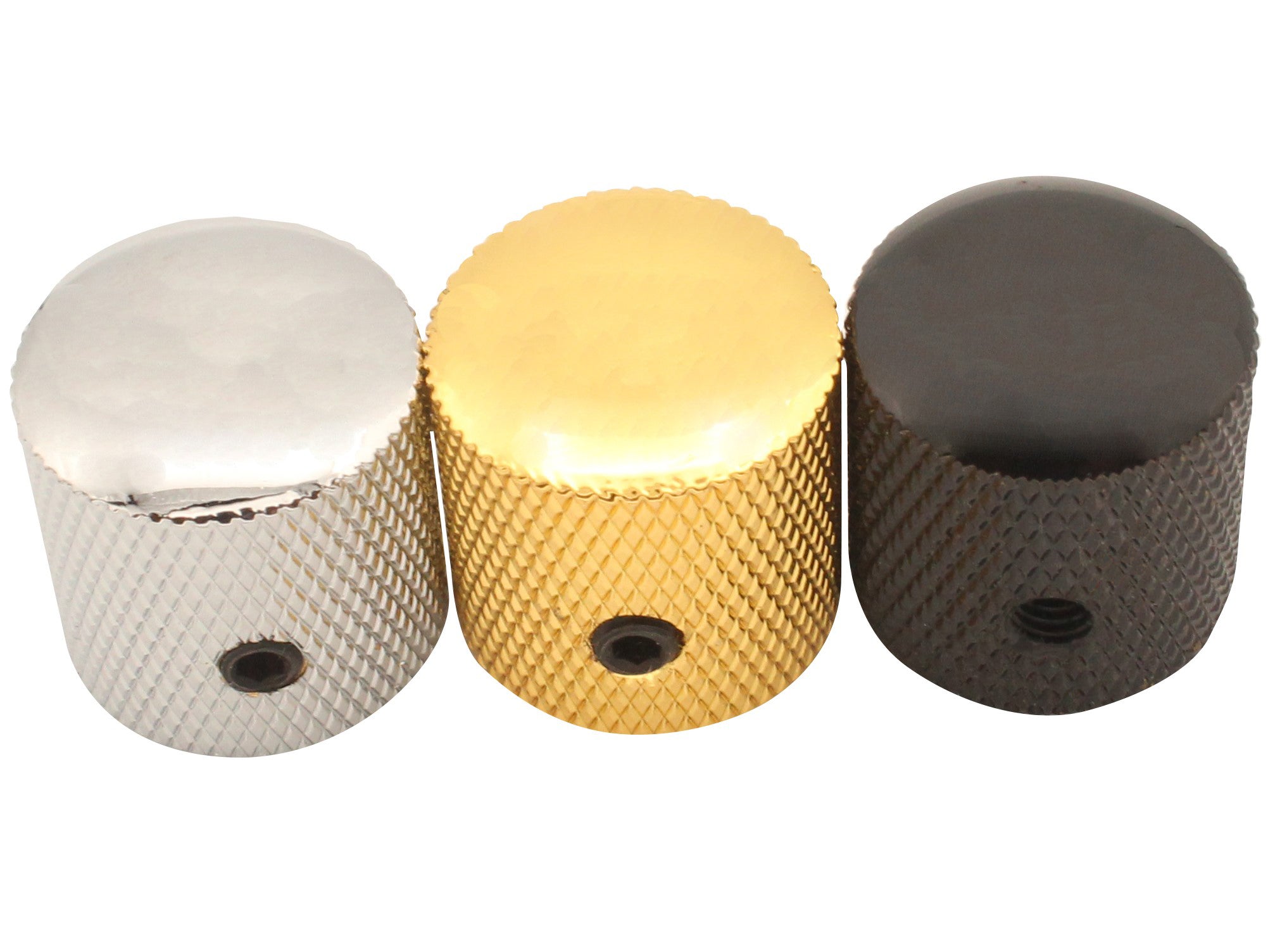 Solid shaft dome knobs (metric size)