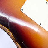 2018 Fender Custom Shop 60 Stratocaster Relic – Chocolate 3 Tone Sunburst | Tonebay