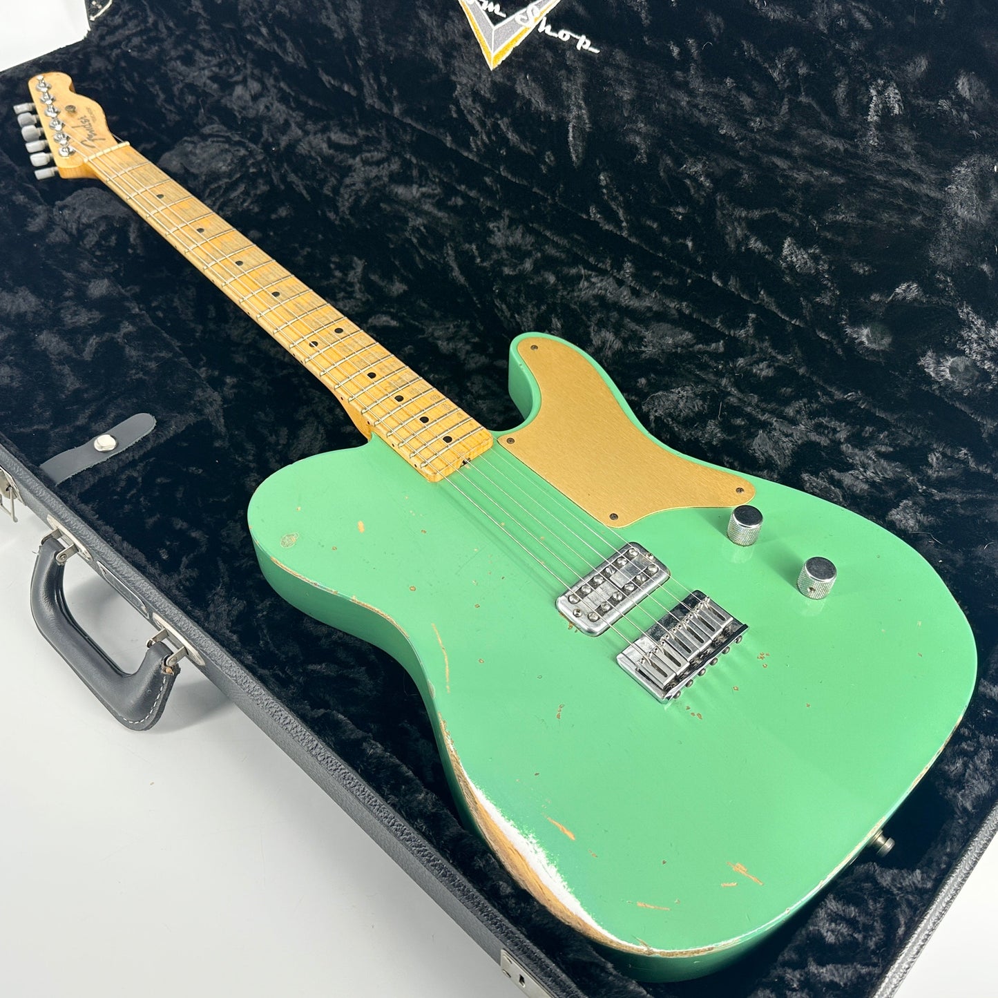 2013 Fender Custom Shop Jason Smith Masterbuilt Cabronita Telecaster Relic - Celadon Green | Tonebay