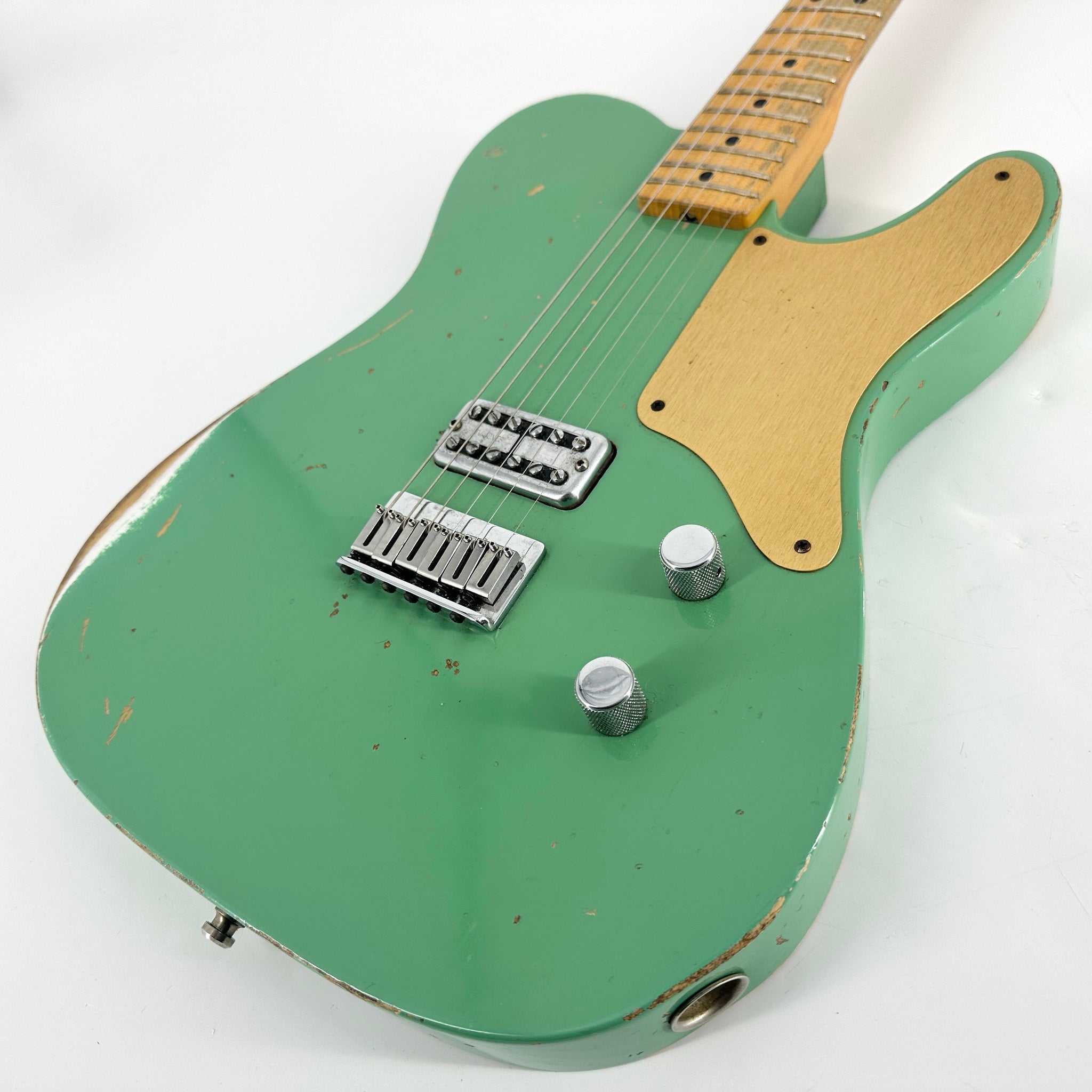 2013 Fender Custom Shop Jason Smith Masterbuilt Cabronita Telecaster Relic - Celadon Green | Tonebay