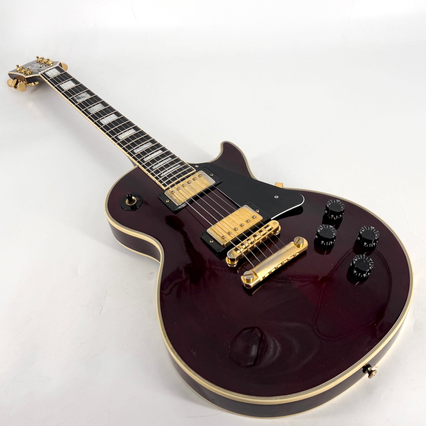 1995 Gibson Les Paul Custom – Wine Red | Tonebay