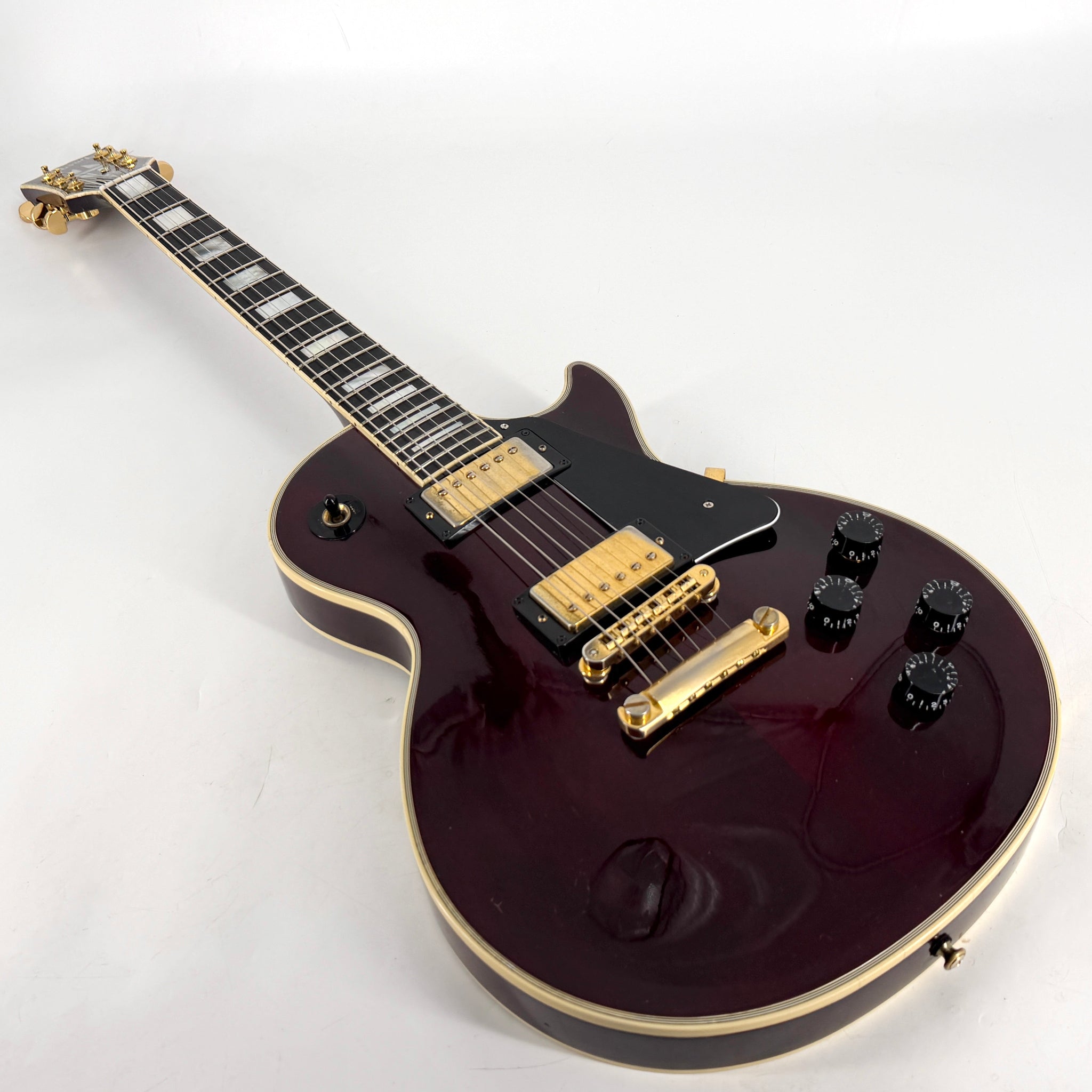 1995 Gibson Les Paul Custom – Wine Red | Tonebay