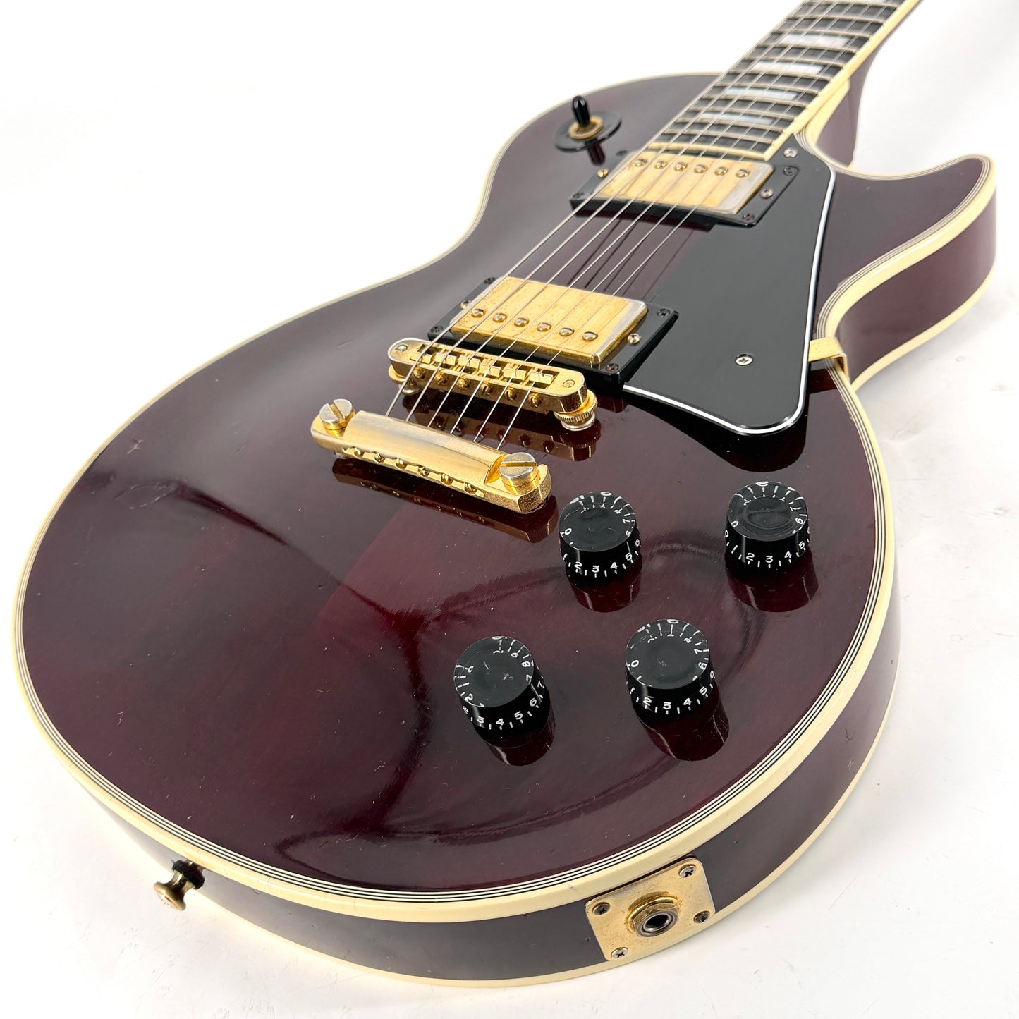 1995 Gibson Les Paul Custom – Wine Red | Tonebay