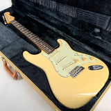 1994/95 Fender Japan Yngwie Malmsteen ST62-100YM Stratocaster - Yellow White | Tonebay