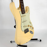 1994/95 Fender Japan Yngwie Malmsteen ST62-100YM Stratocaster - Yellow White | Tonebay