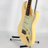1994/95 Fender Japan Yngwie Malmsteen ST62-100YM Stratocaster - Yellow White | Tonebay