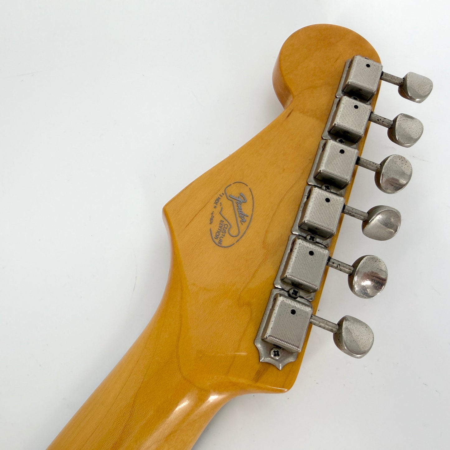 1994/95 Fender Japan Yngwie Malmsteen ST62-100YM Stratocaster - Yellow White | Tonebay