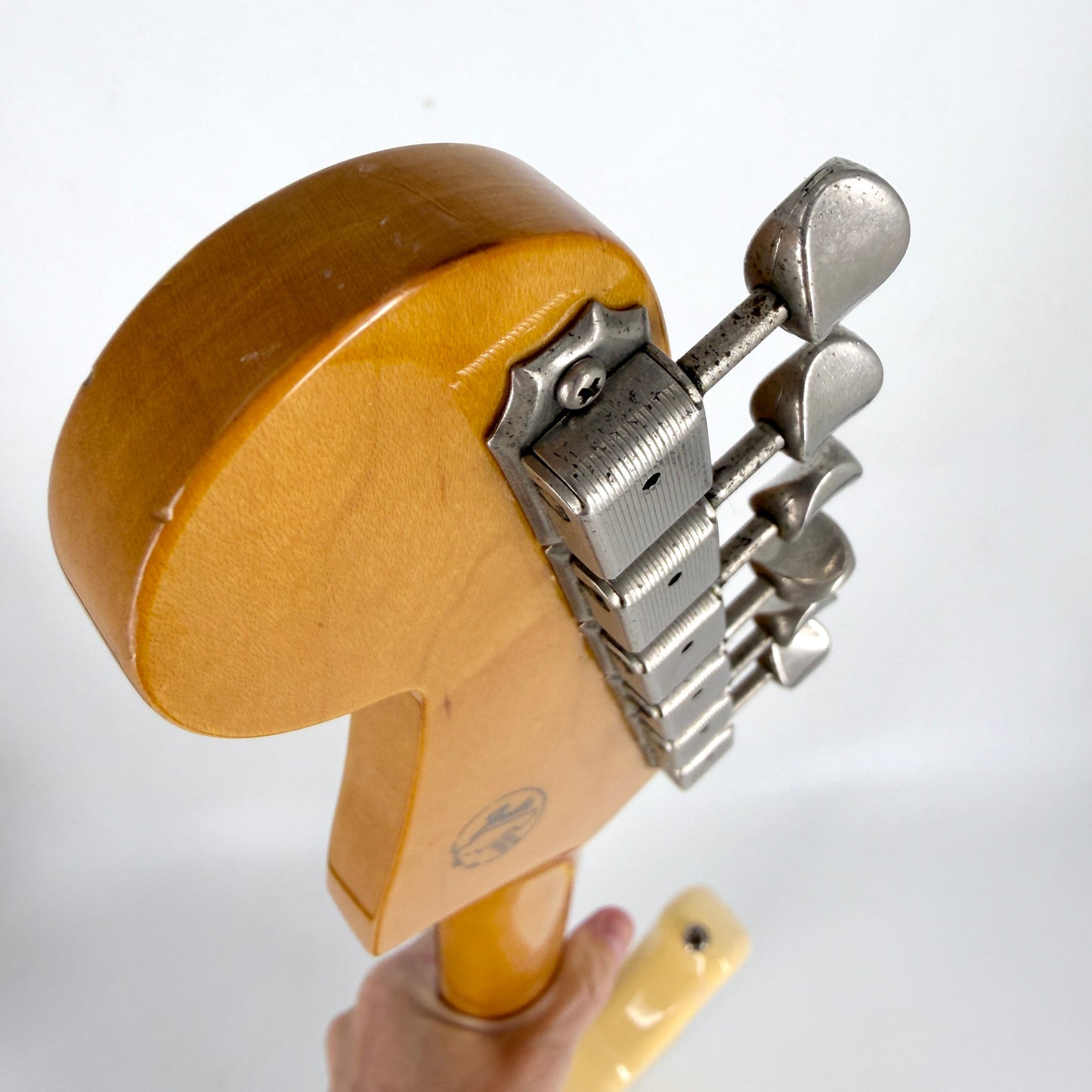 1994/95 Fender Japan Yngwie Malmsteen ST62-100YM Stratocaster - Yellow White | Tonebay