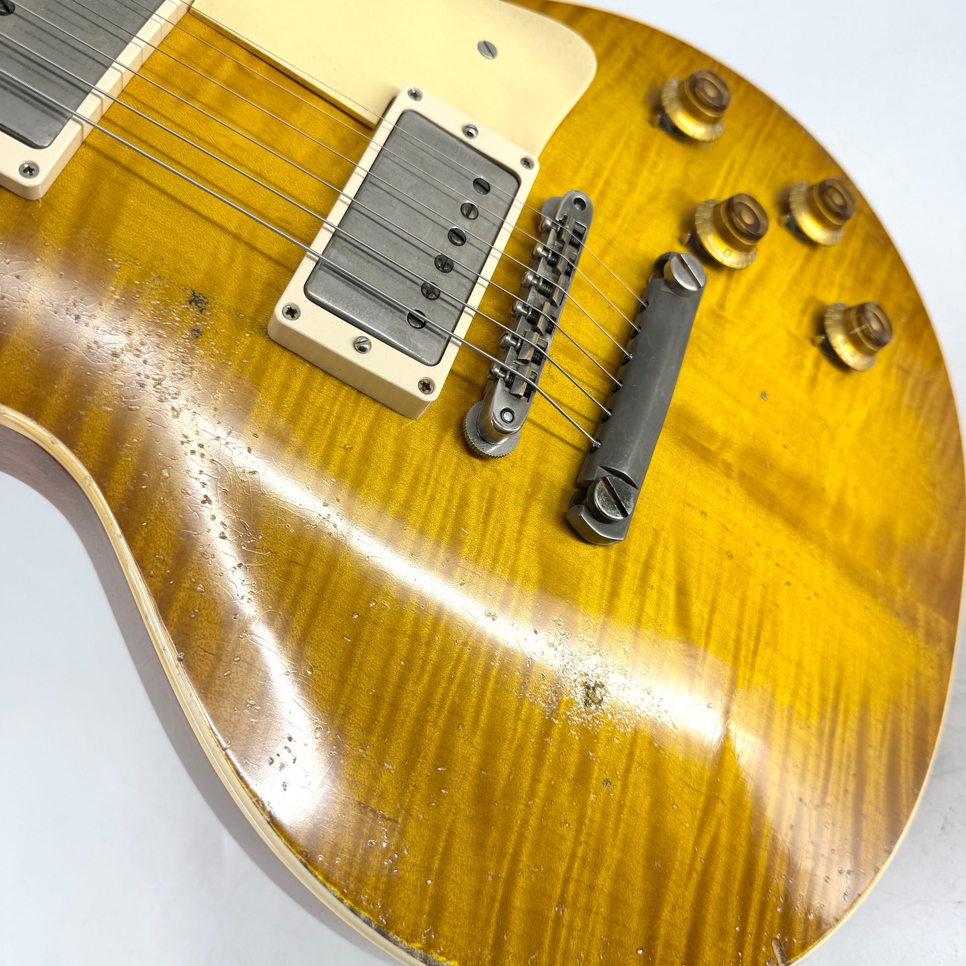 2023 Gibson Custom Murphy Lab 1959 Les Paul Ultra Heavy Aged 59 R9 - Lemon Burst | Tonebay