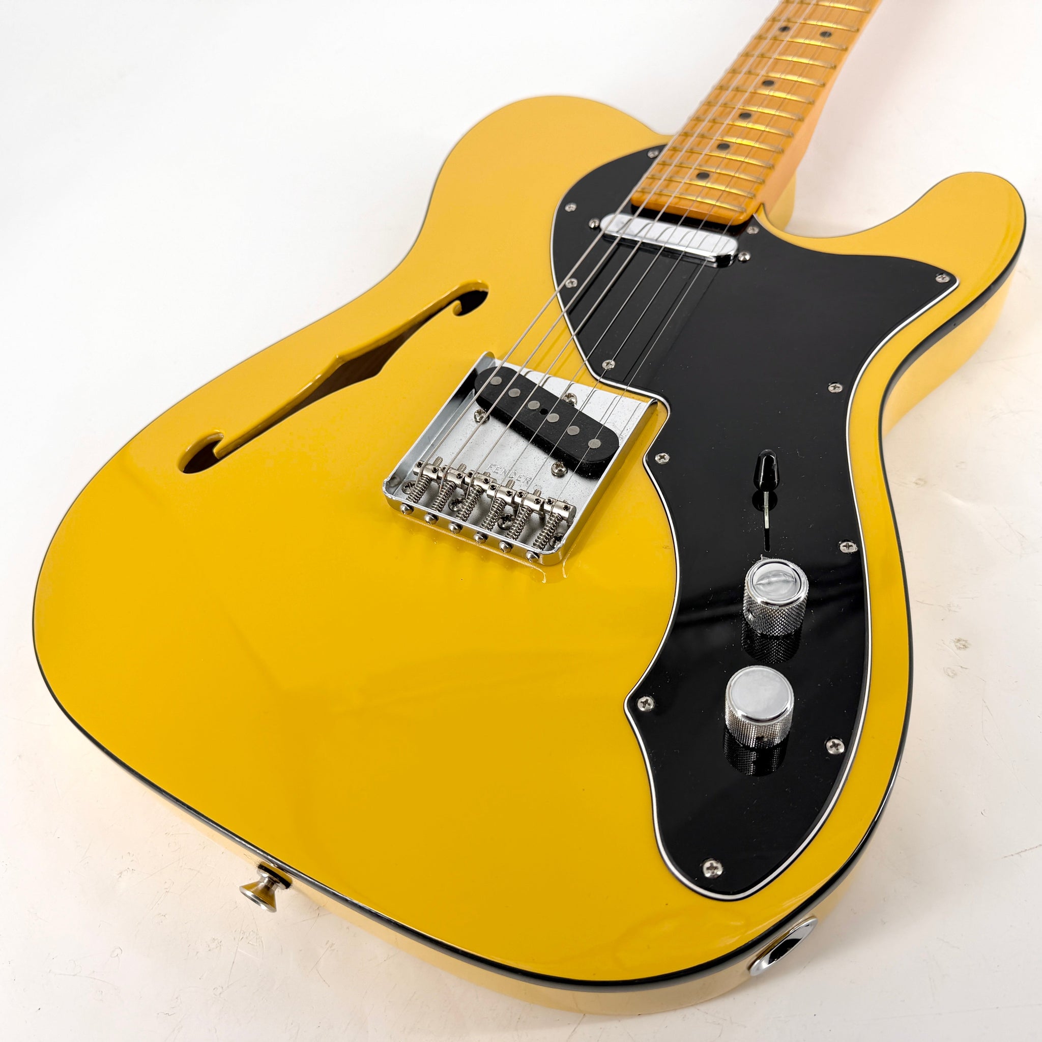 2023 Fender Britt Daniel Telecaster Thinline - Amarillo Gold | Tonebay