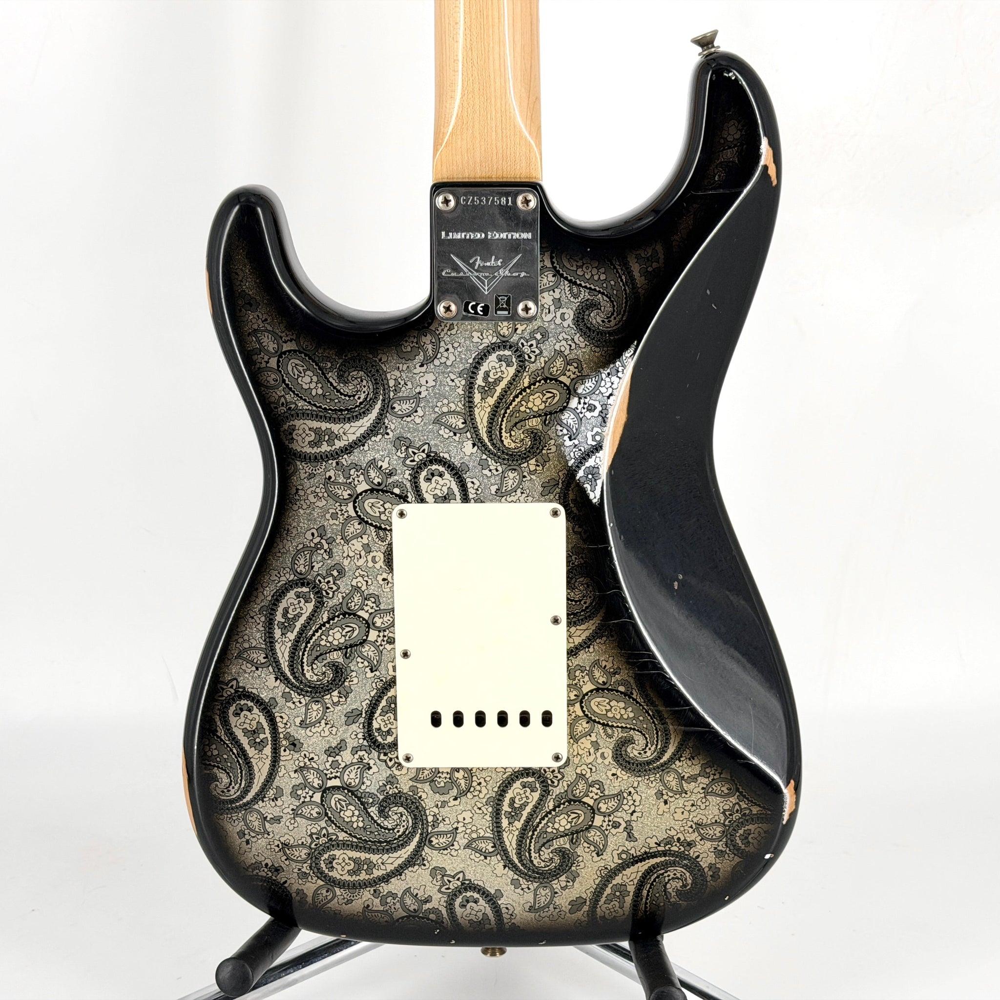 2018 Fender Custom Shop Limited Edition ’68 Stratocaster Relic - Black Paisley | Tonebay