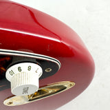 2014 Fender Deluxe Players Stratocaster - Crimson Red Transparent | Tonebay