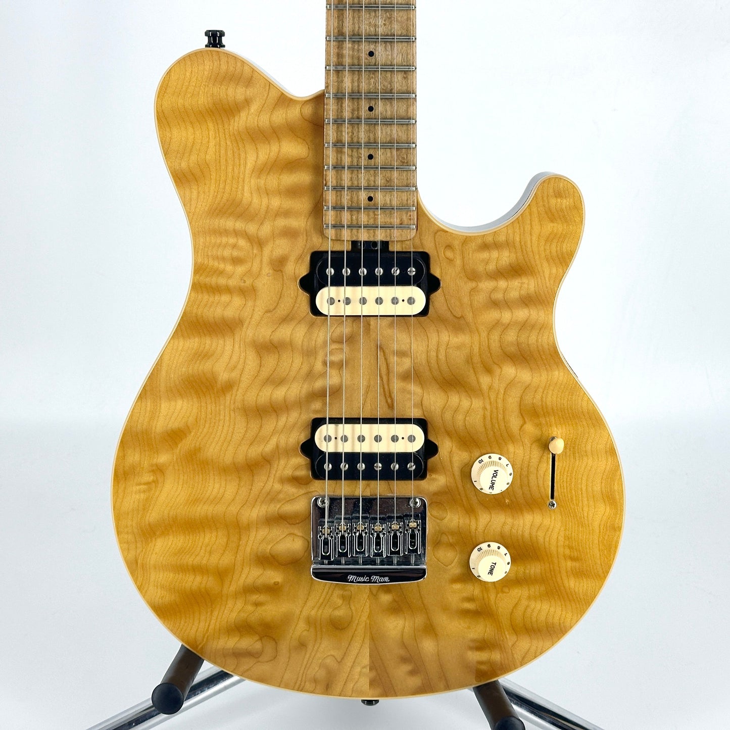 1999 Ernie Ball Music Man Axis Super Sport HH Hardtail - Translucent Gold | Tonebay