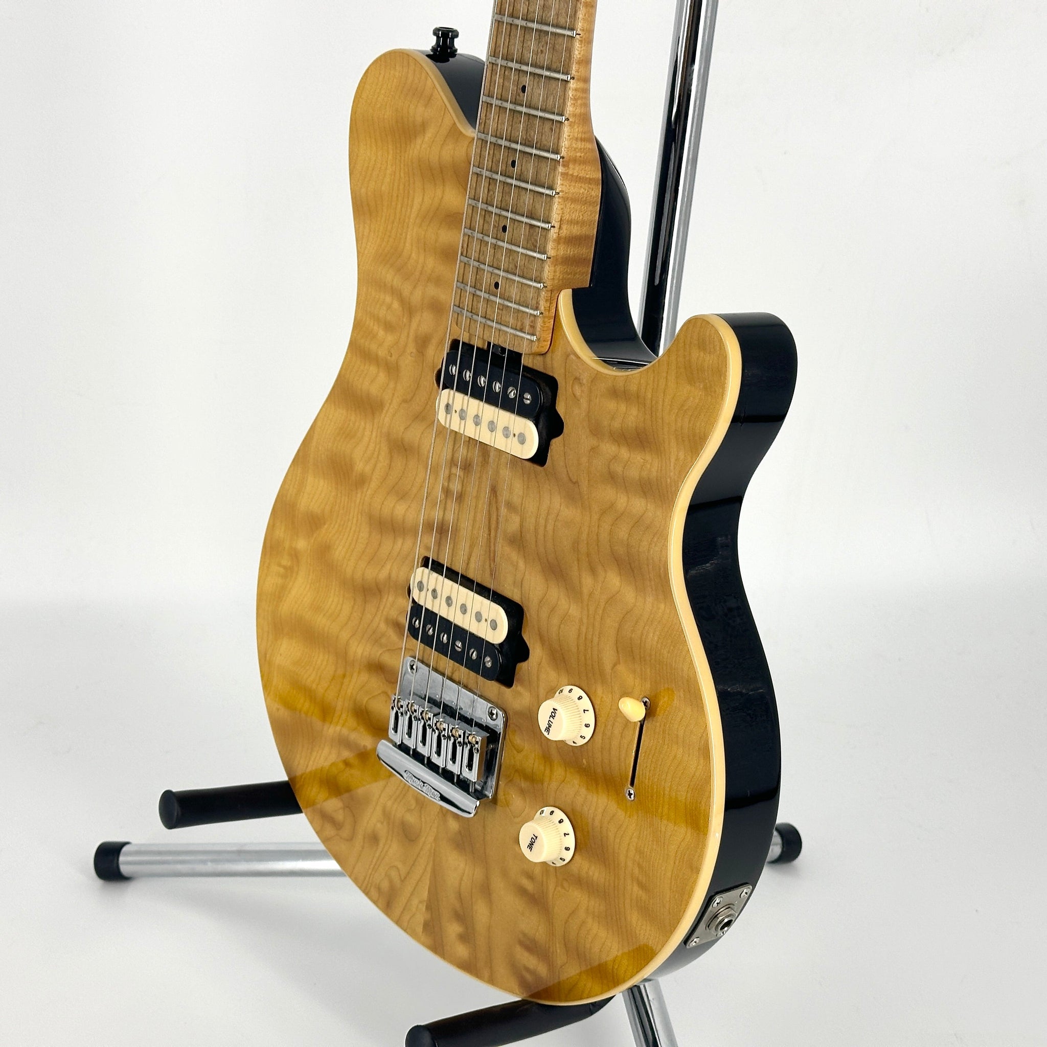 1999 Ernie Ball Music Man Axis Super Sport HH Hardtail - Translucent Gold | Tonebay