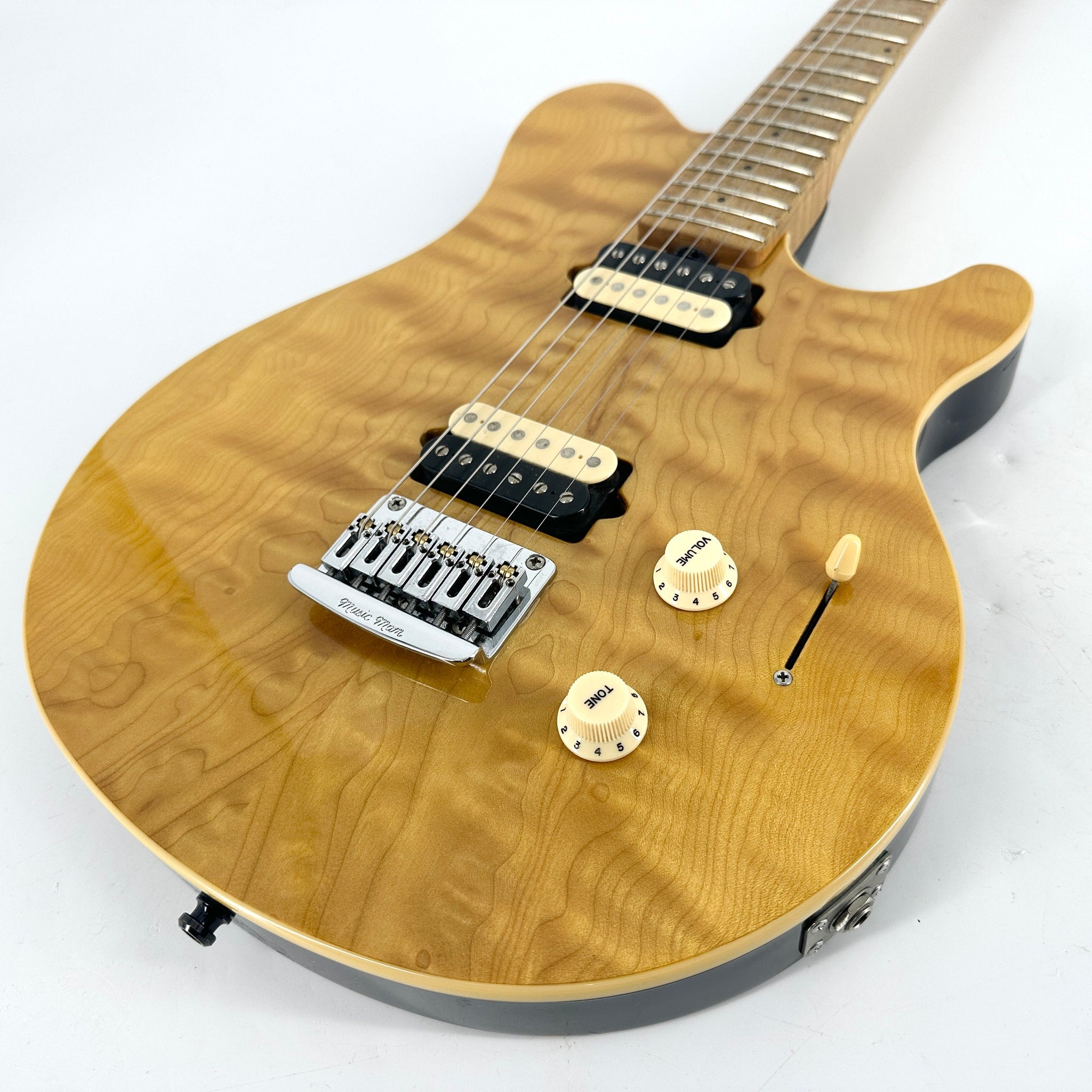 1999 Ernie Ball Music Man Axis Super Sport HH Hardtail - Translucent Gold | Tonebay