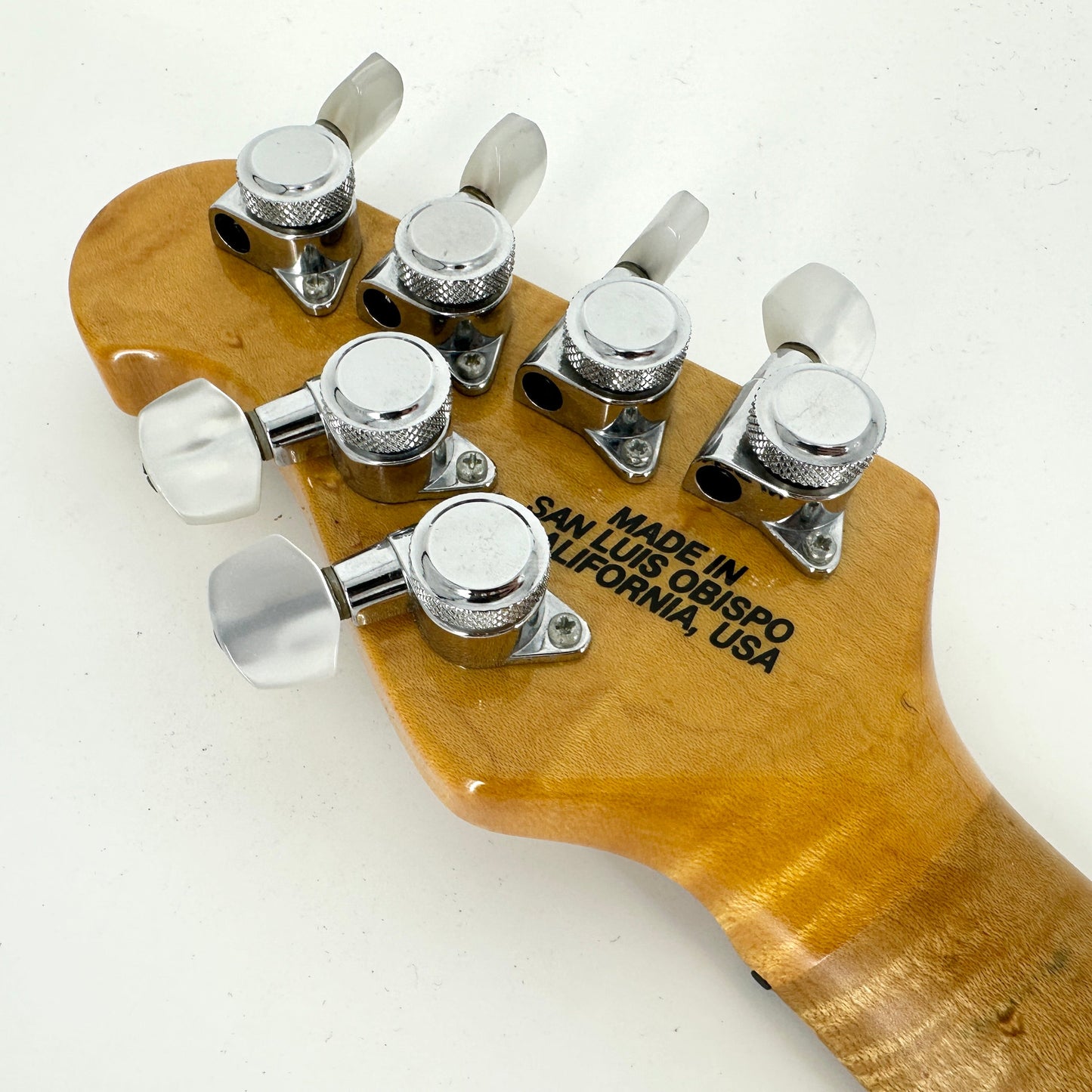 1999 Ernie Ball Music Man Axis Super Sport HH Hardtail - Translucent Gold | Tonebay