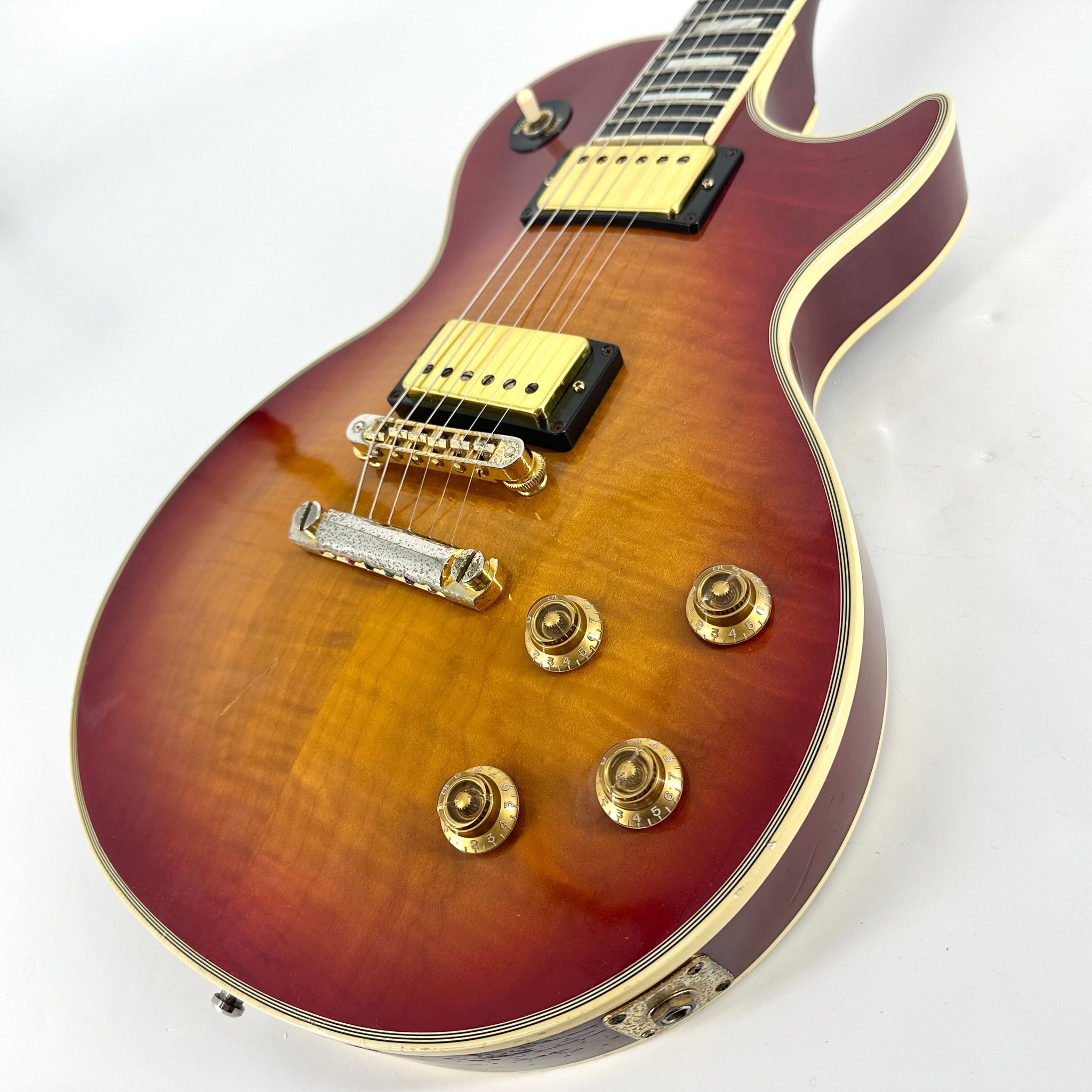 1993 Gibson Les Paul Custom – Cherry Sunburst | Tonebay