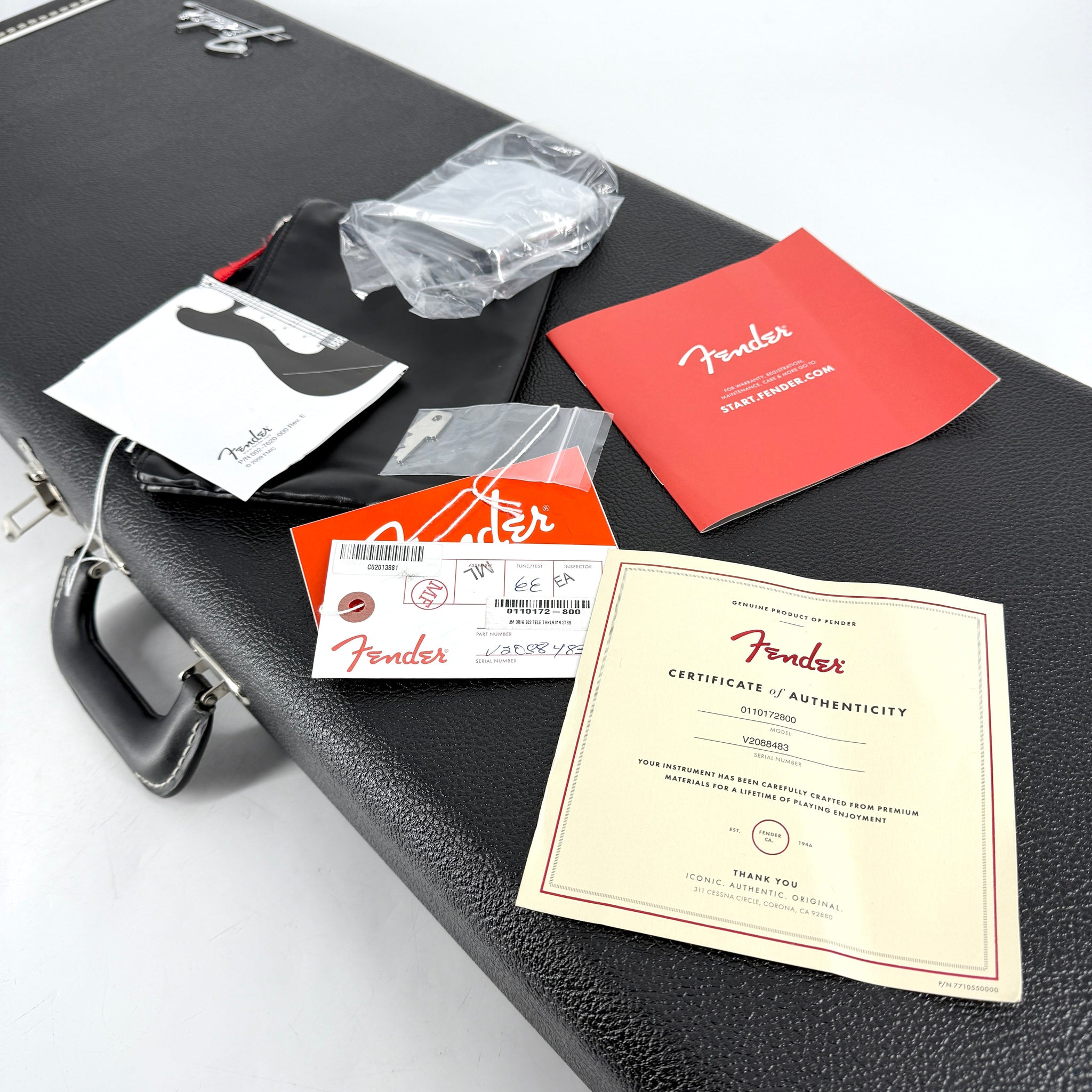 2020 Fender American Original 60s Telecaster Thinline – 3 Tone Sunburst | Tonebay