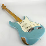 2019 Fender Custom Shop ‘59 Stratocaster Heavy Relic – Aged Daphne Blue Default Title | Tonebay