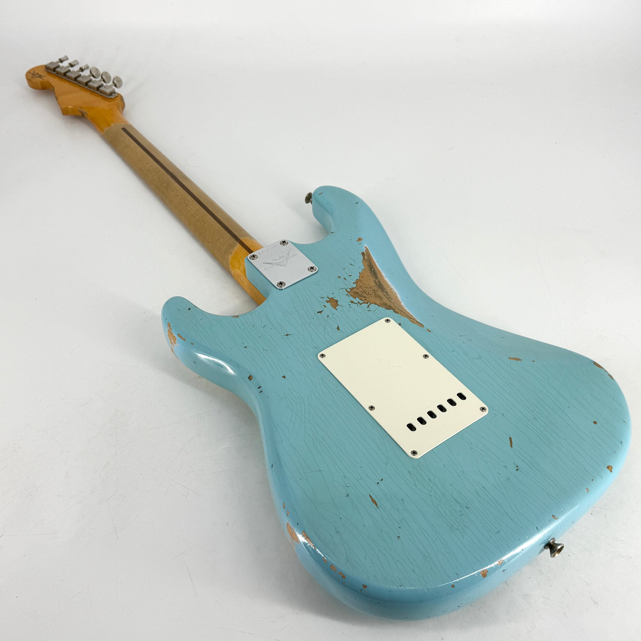 2019 Fender Custom Shop ‘59 Stratocaster Heavy Relic – Aged Daphne Blue | Tonebay