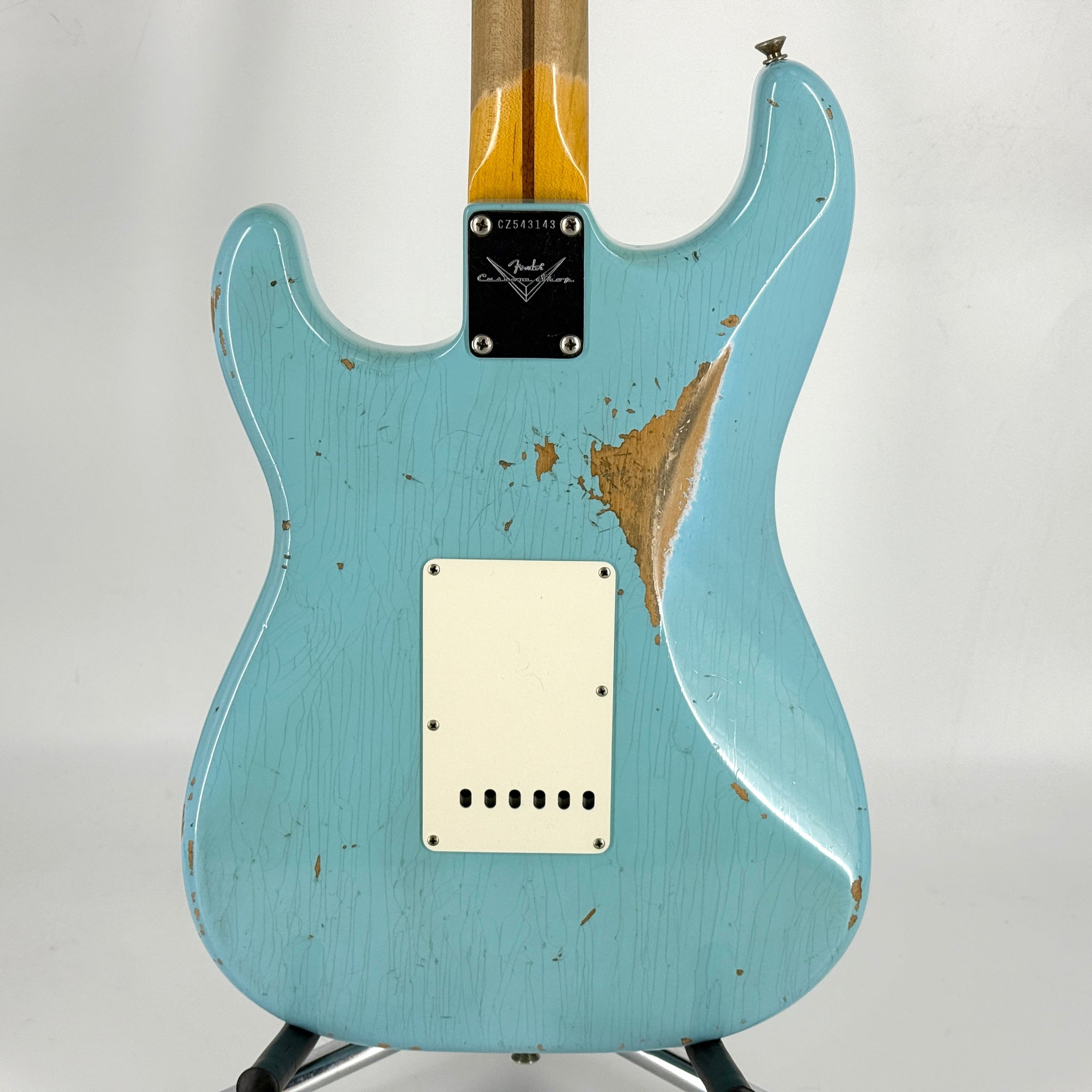 2019 Fender Custom Shop ‘59 Stratocaster Heavy Relic – Aged Daphne Blue | Tonebay