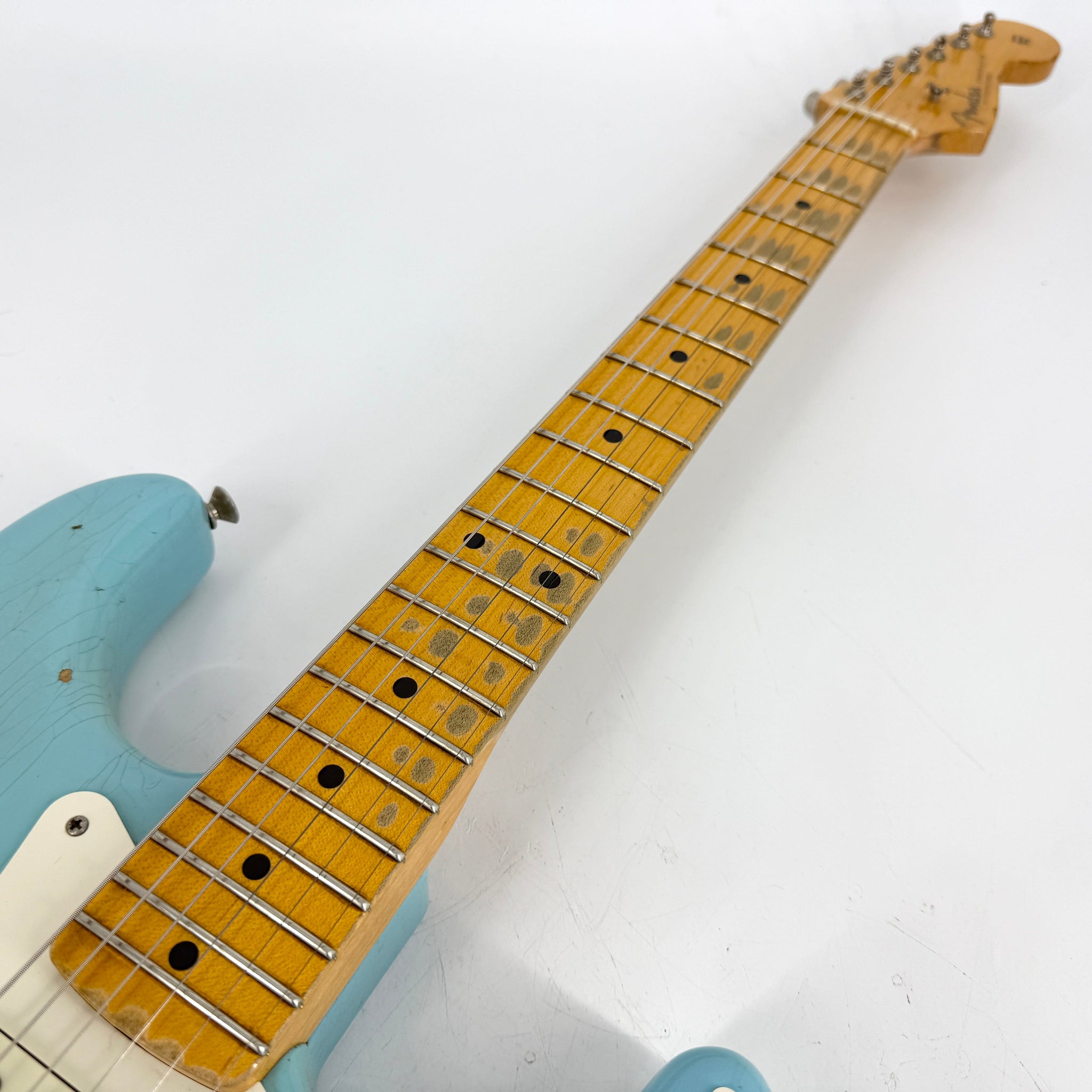 2019 Fender Custom Shop ‘59 Stratocaster Heavy Relic – Aged Daphne Blue | Tonebay