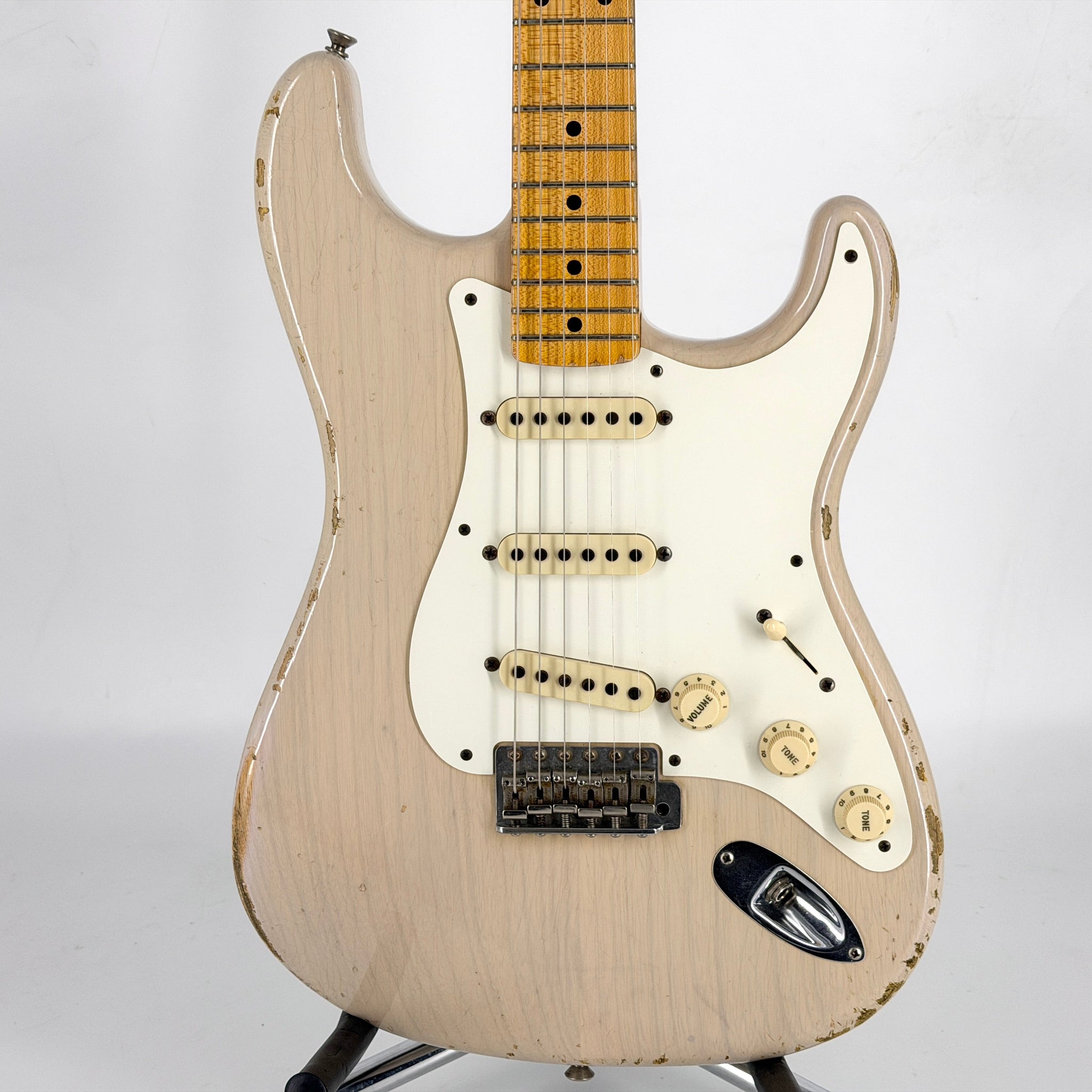 2015 Fender Custom Shop Limited Edition ‘55 Stratocaster Relic – Dirty White Blonde | Tonebay