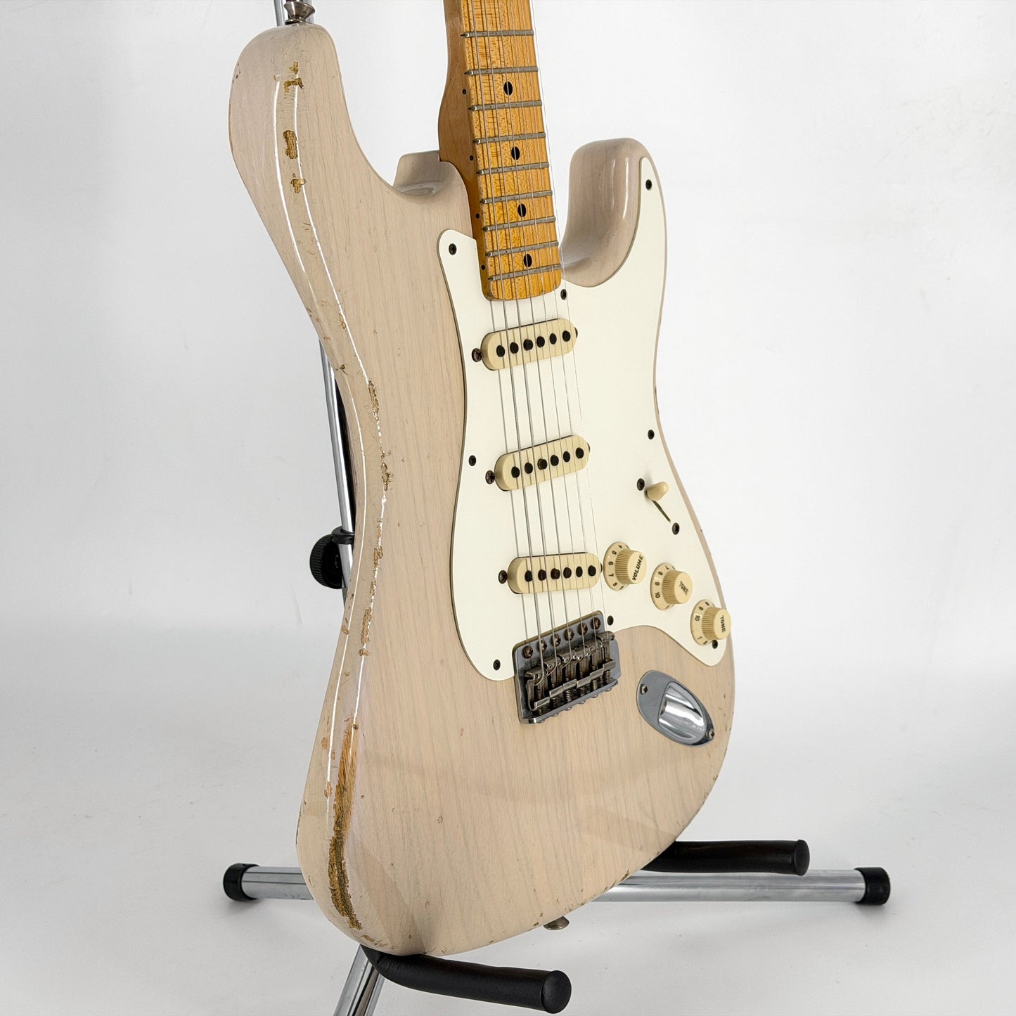 2015 Fender Custom Shop Limited Edition ‘55 Stratocaster Relic – Dirty White Blonde | Tonebay