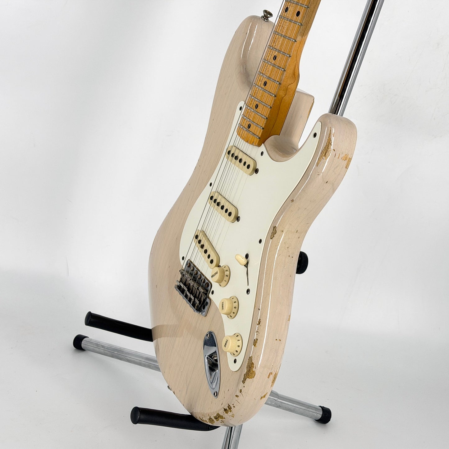 2015 Fender Custom Shop Limited Edition ‘55 Stratocaster Relic – Dirty White Blonde | Tonebay