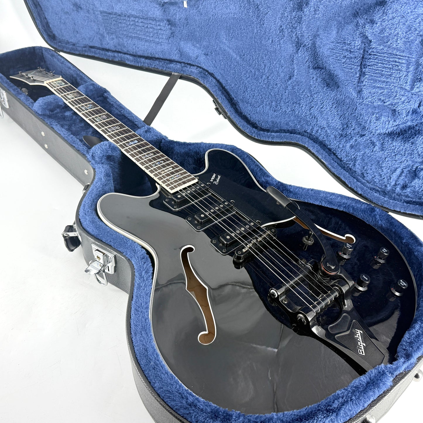 2020 Vox Bobcat S66B Bigsby - Black | Tonebay