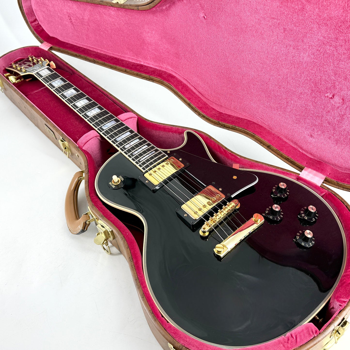 2019 Gibson Custom Shop 1968 Reissue Les Paul Custom - Ebony | Tonebay