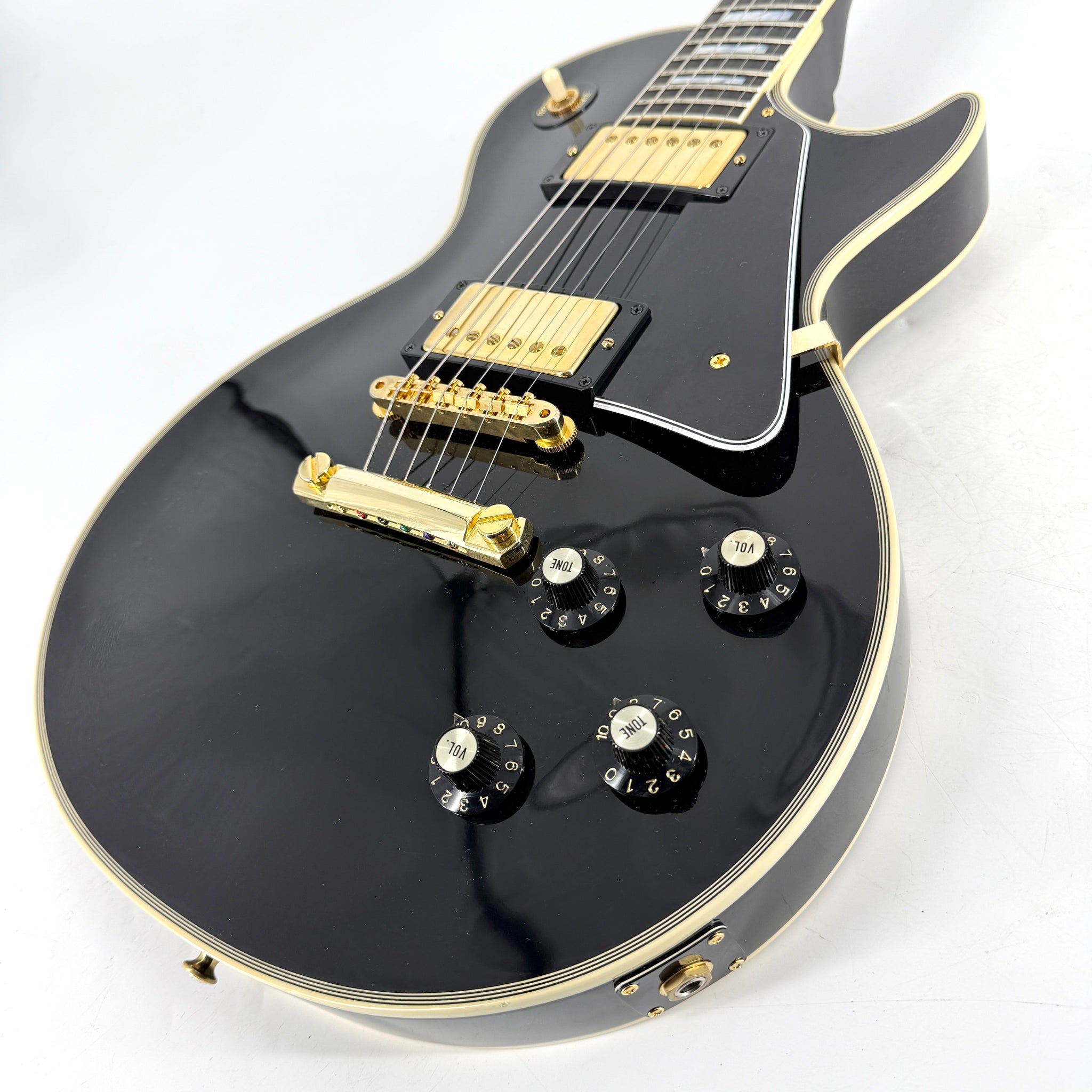 2019 Gibson Custom Shop 1968 Reissue Les Paul Custom - Ebony | Tonebay