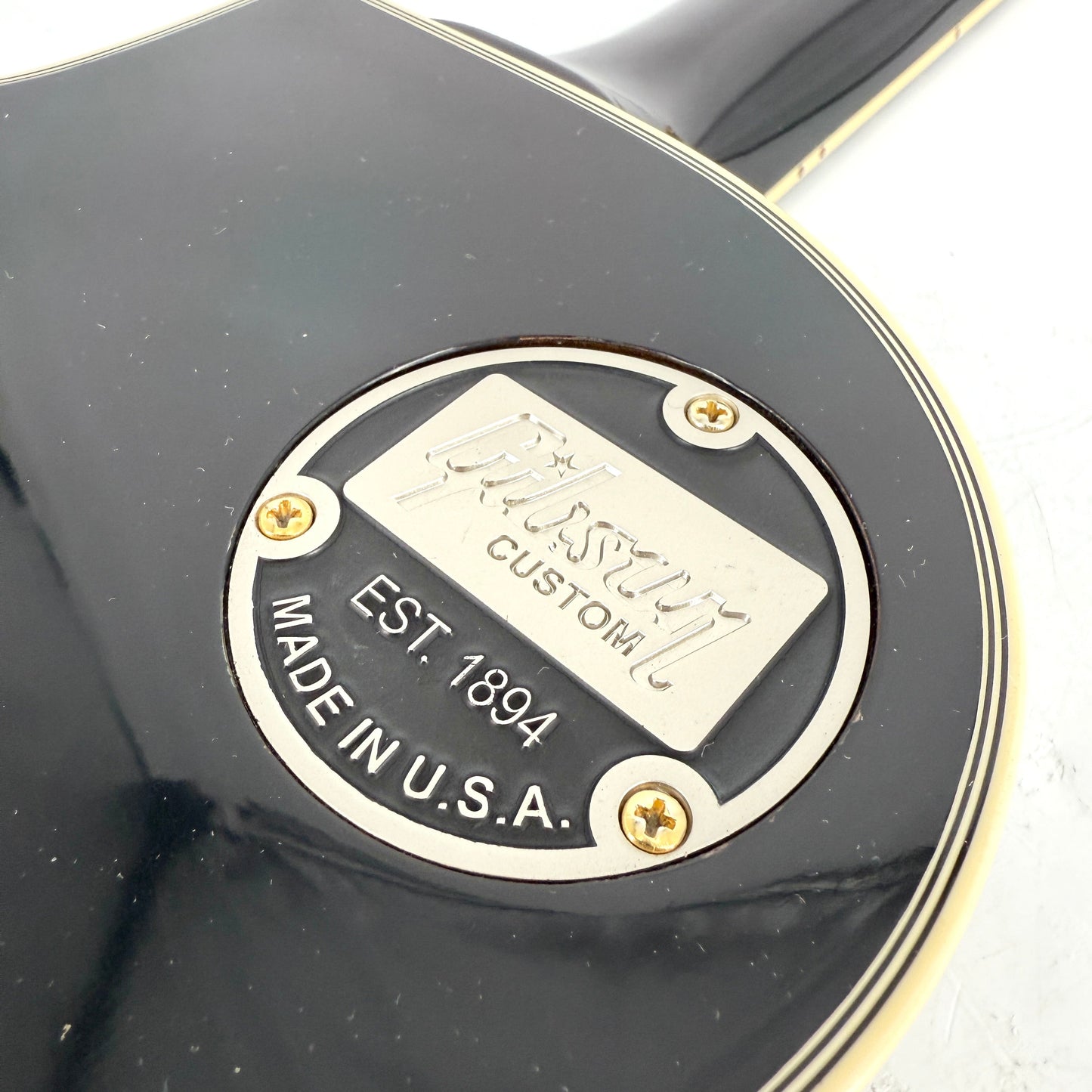 2019 Gibson Custom Shop 1968 Reissue Les Paul Custom - Ebony | Tonebay