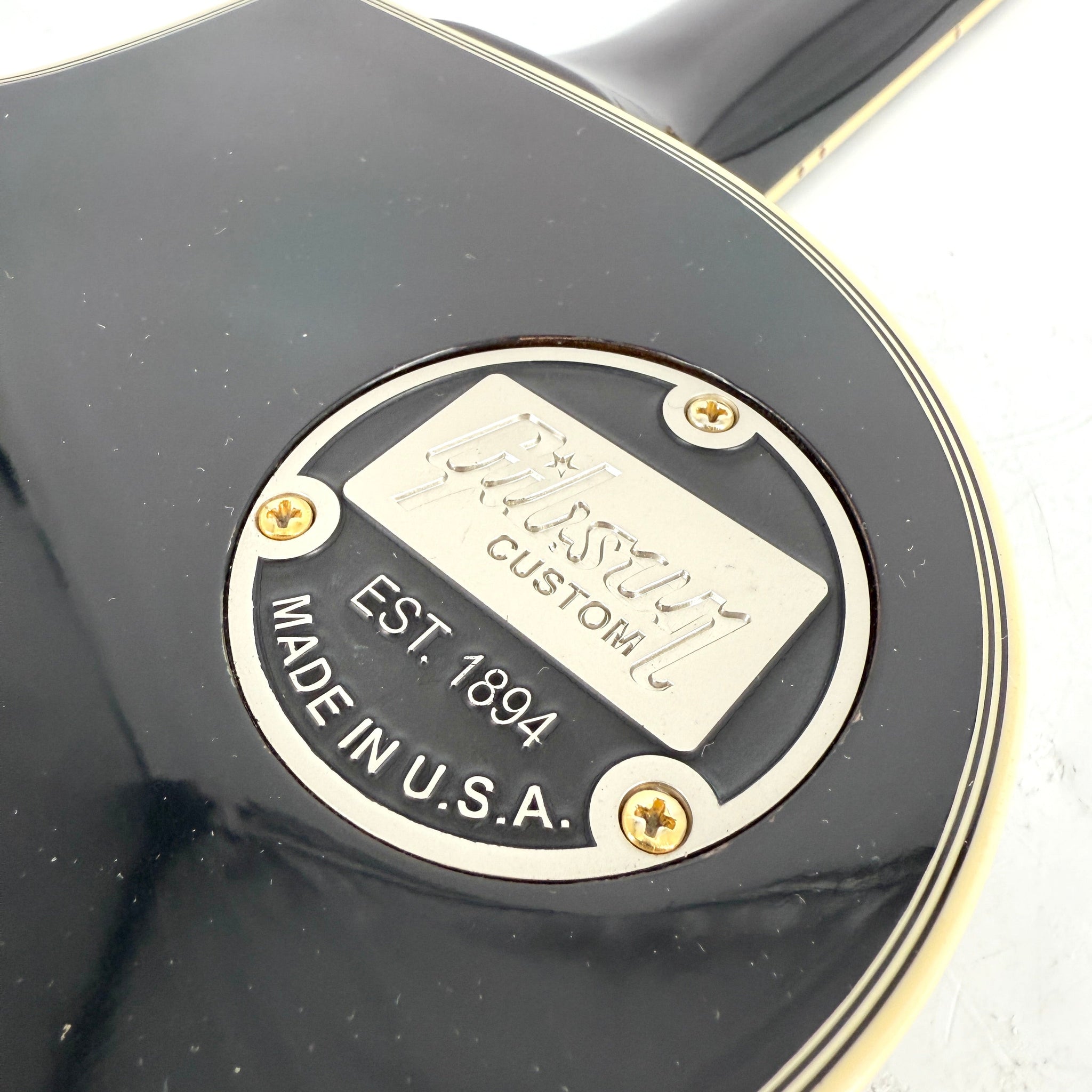 2019 Gibson Custom Shop 1968 Reissue Les Paul Custom - Ebony | Tonebay