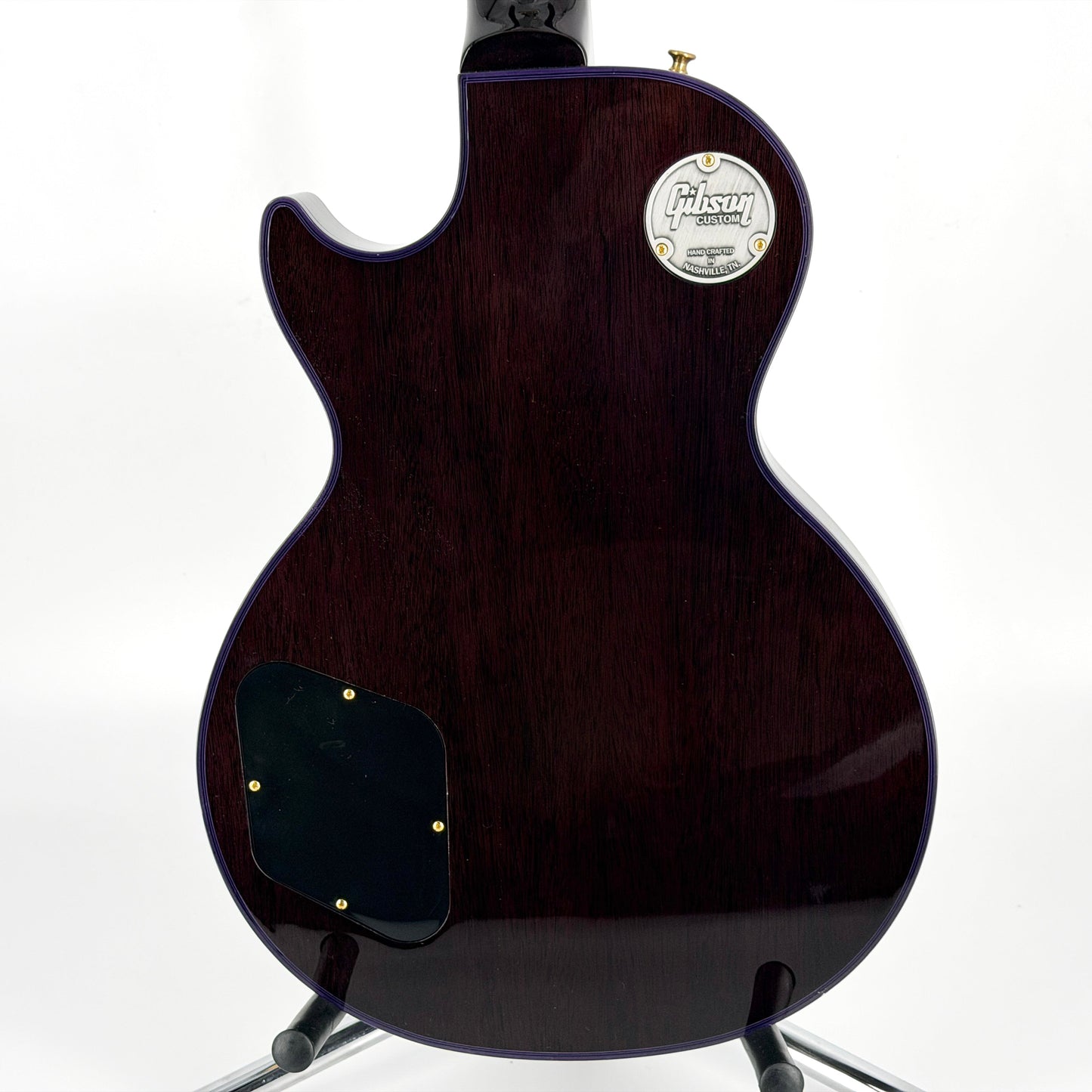 2024 Gibson Custom Shop M2M Les Paul Custom Figured – Purple Widow | Tonebay