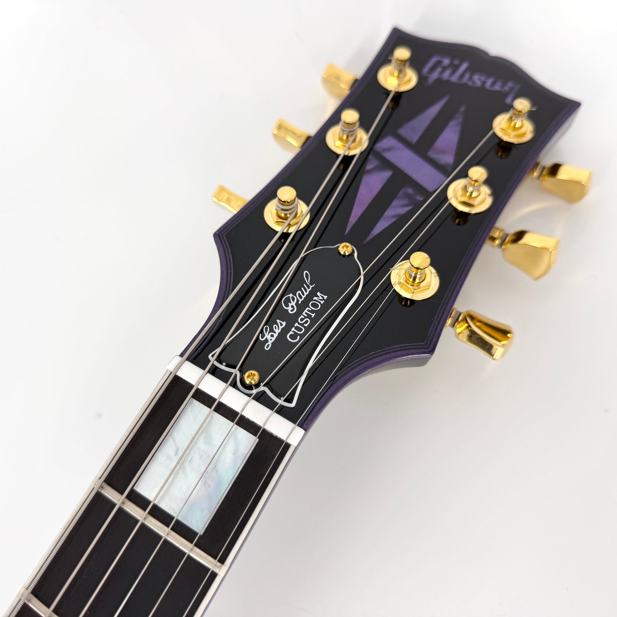 2024 Gibson Custom Shop M2M Les Paul Custom Figured – Purple Widow | Tonebay