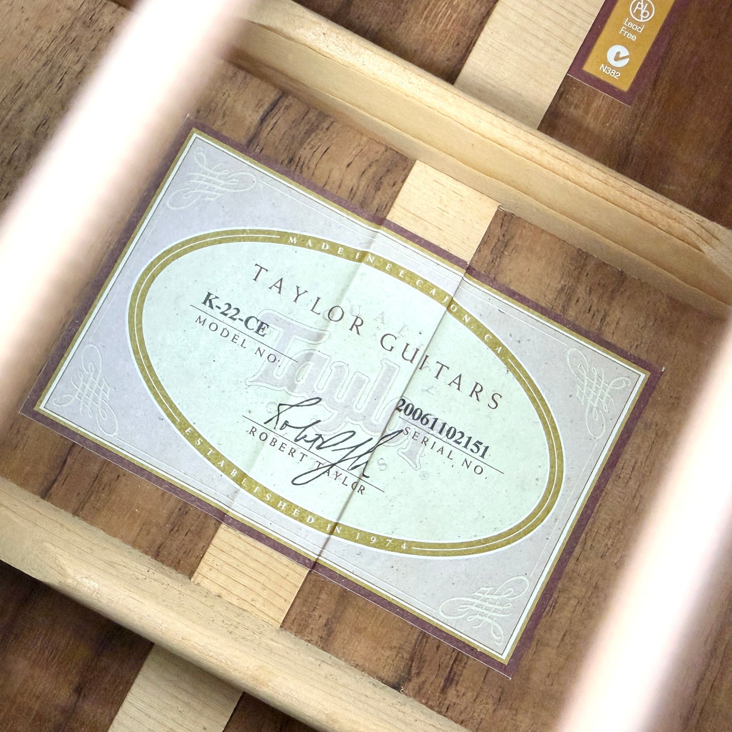 2006 Taylor K22CE - Koa | Tonebay