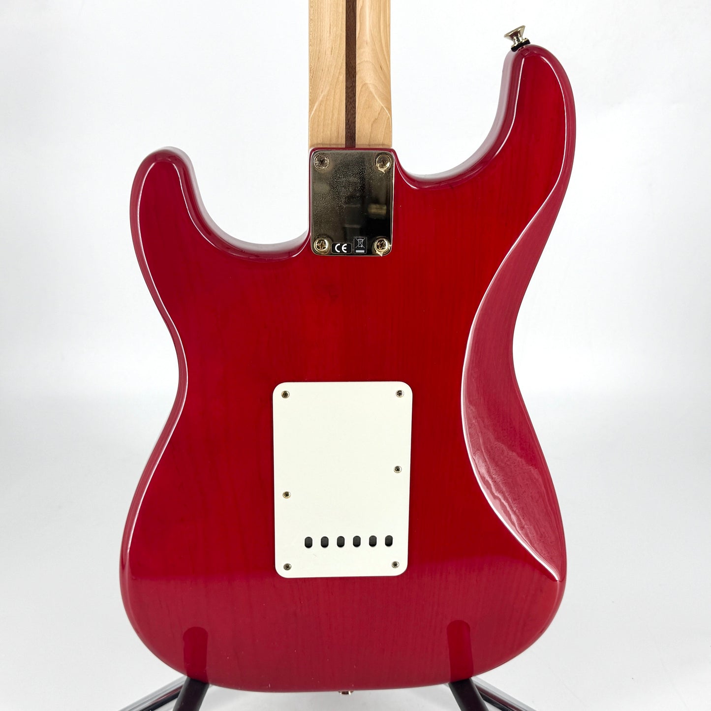 2014 Fender Deluxe Players Stratocaster - Crimson Red Transparent | Tonebay
