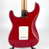 2014 Fender Deluxe Players Stratocaster - Crimson Red Transparent | Tonebay
